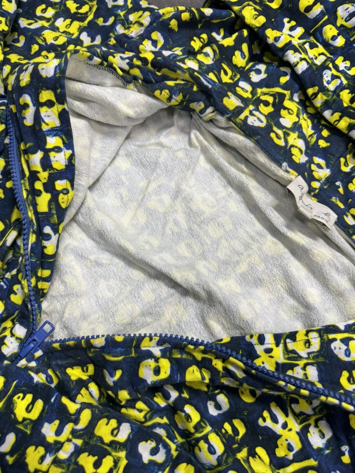 agnes b. AGNES B. FULL POP ART PRINT HOODED SWEATER Size M / US 6-8 / IT 42-44 - 4 Thumbnail