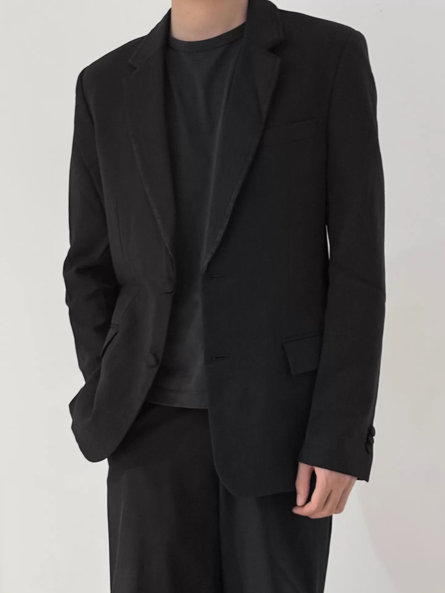 Maison Margiela Maison Margiela A/W12 Silk-Collar Suit 48 Bk Size 48R - 6 Thumbnail