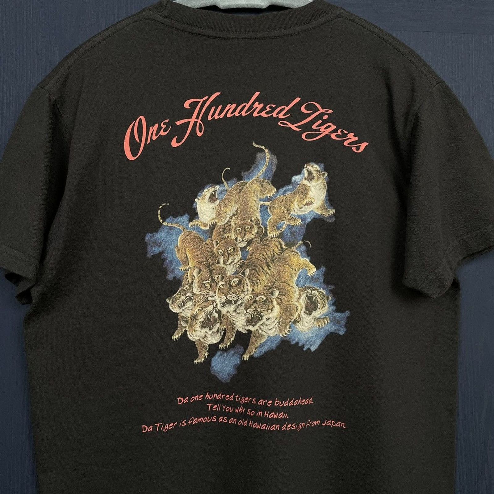 Harley Davidson × Japanese Brand × Vintage 🇯🇵VTG SUN SURF ‘One Hundred Tigers’ T Size US M / EU 48-50 / 2 - 2 Thumbnail