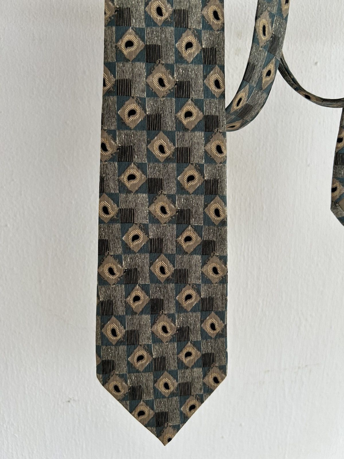 Other Claudio Zannal Italy Vintage Tie Size ONE SIZE - 3 Thumbnail