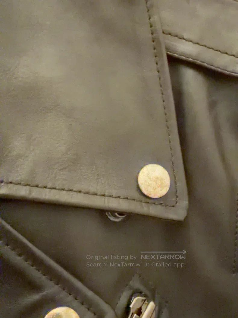 Balenciaga Balenciaga Motorcycle Leather Jacket Size XS / US 0-2 / IT 36-38 - 4 Thumbnail