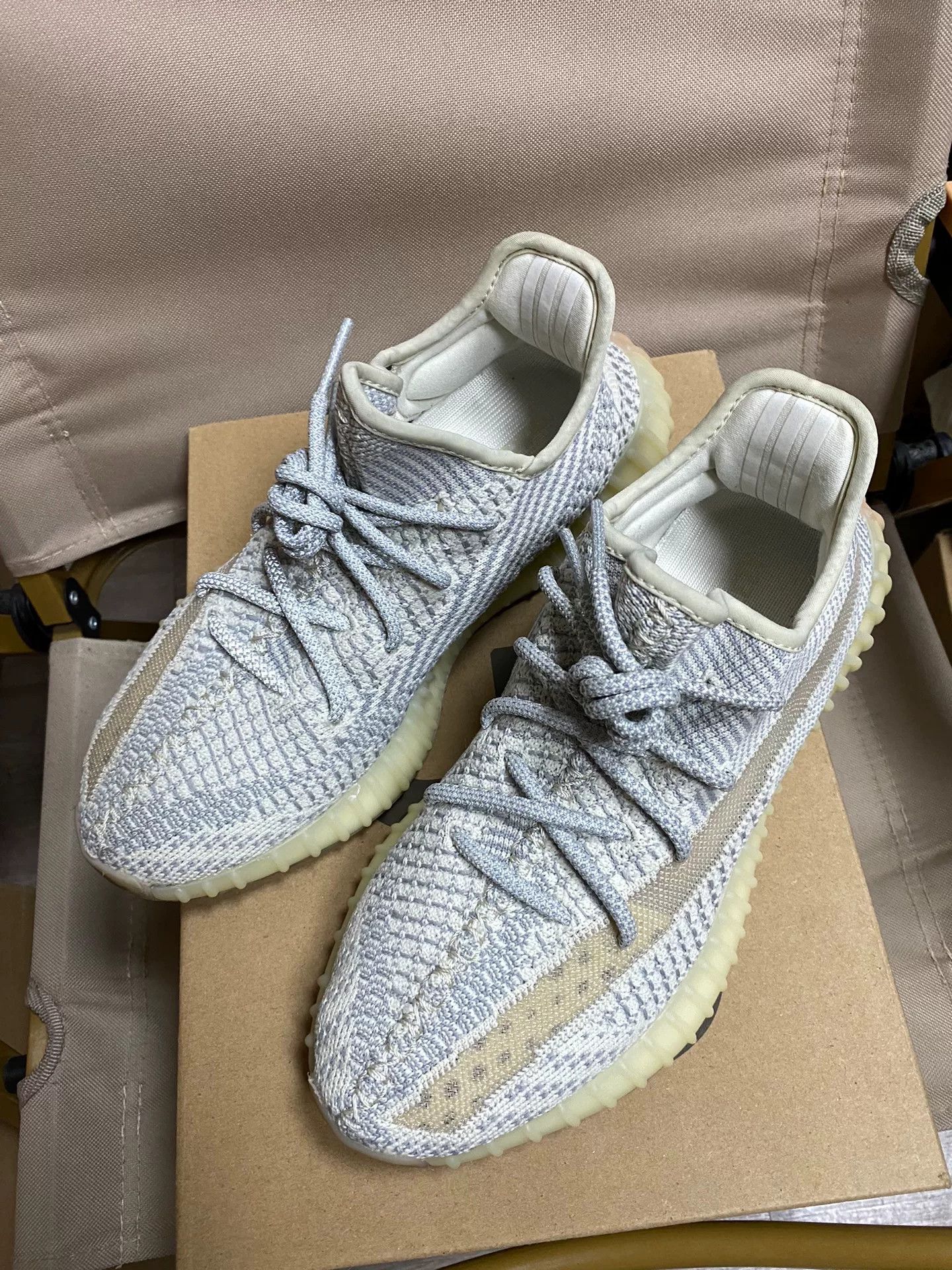 Adidas Adidas YEEZY350 Limited Yellow Lowtop Sneakers 39 Men Size US 6.5 / EU 39-40 - 1 Thumbnail