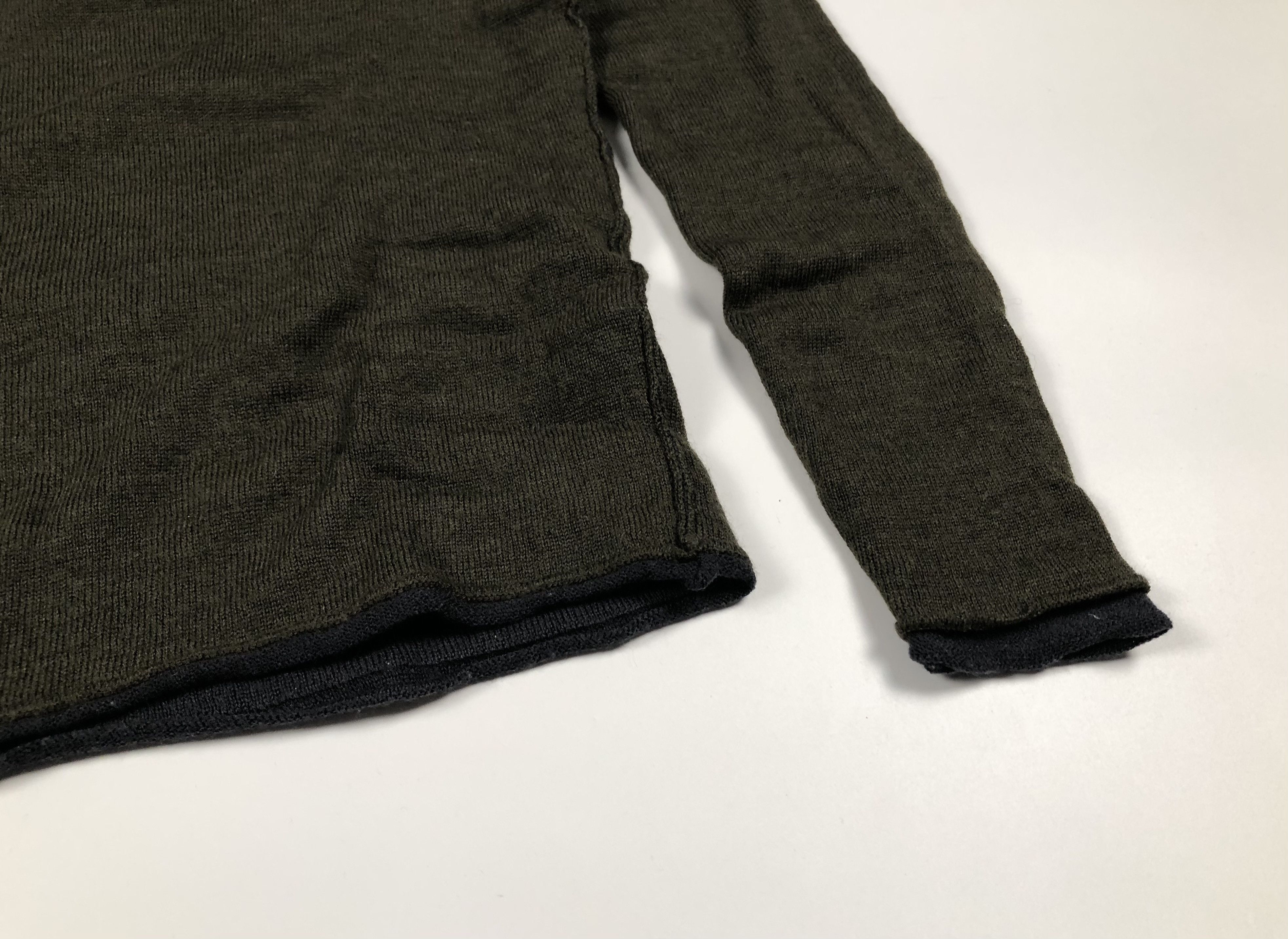 Zadig & Voltaire Zadig & Voltaire Olive Green Wool Knit Sweater Size US L / EU 52-54 / 3 - 6 Thumbnail