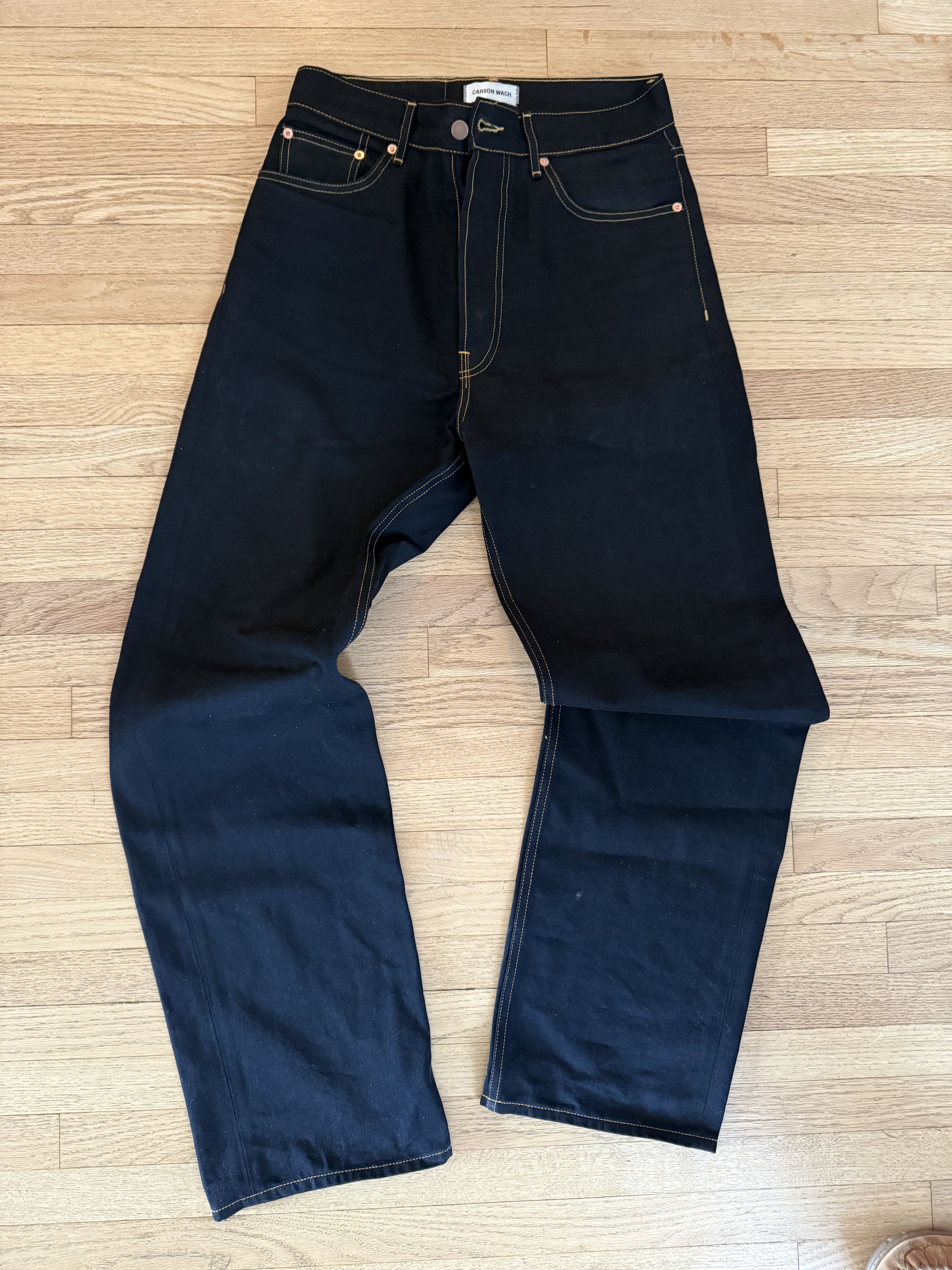 CARSON WACH Carson Wach Black Denim Size US 30 / EU 46 - 1 Thumbnail