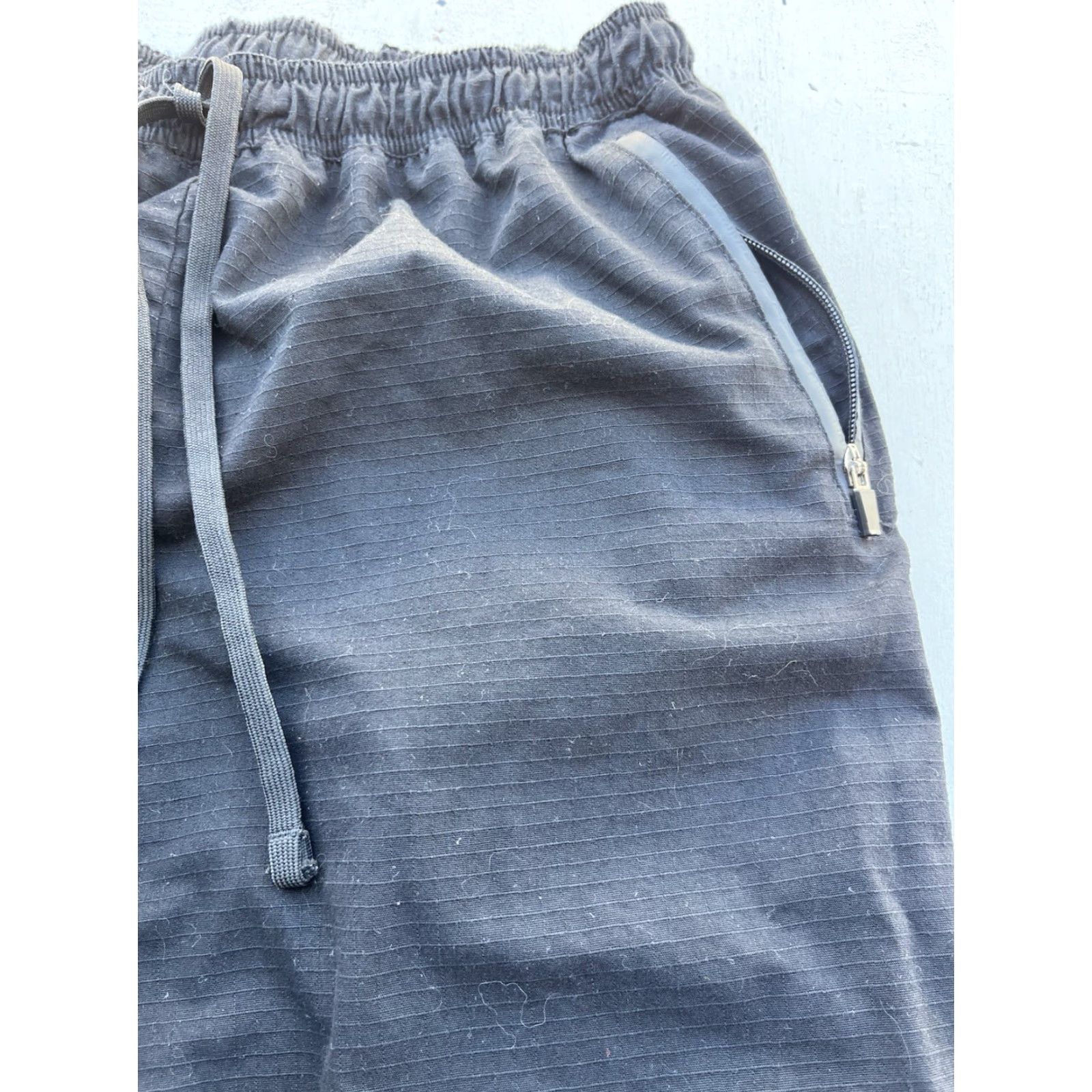 Vintage HYPERFLY Joggers Black Solid XL Stretch Active Gym MMA Jiu Jitsu Nylon BBJ Men’s Pants Tapered Size US 36 / EU 52 - 2 Thumbnail