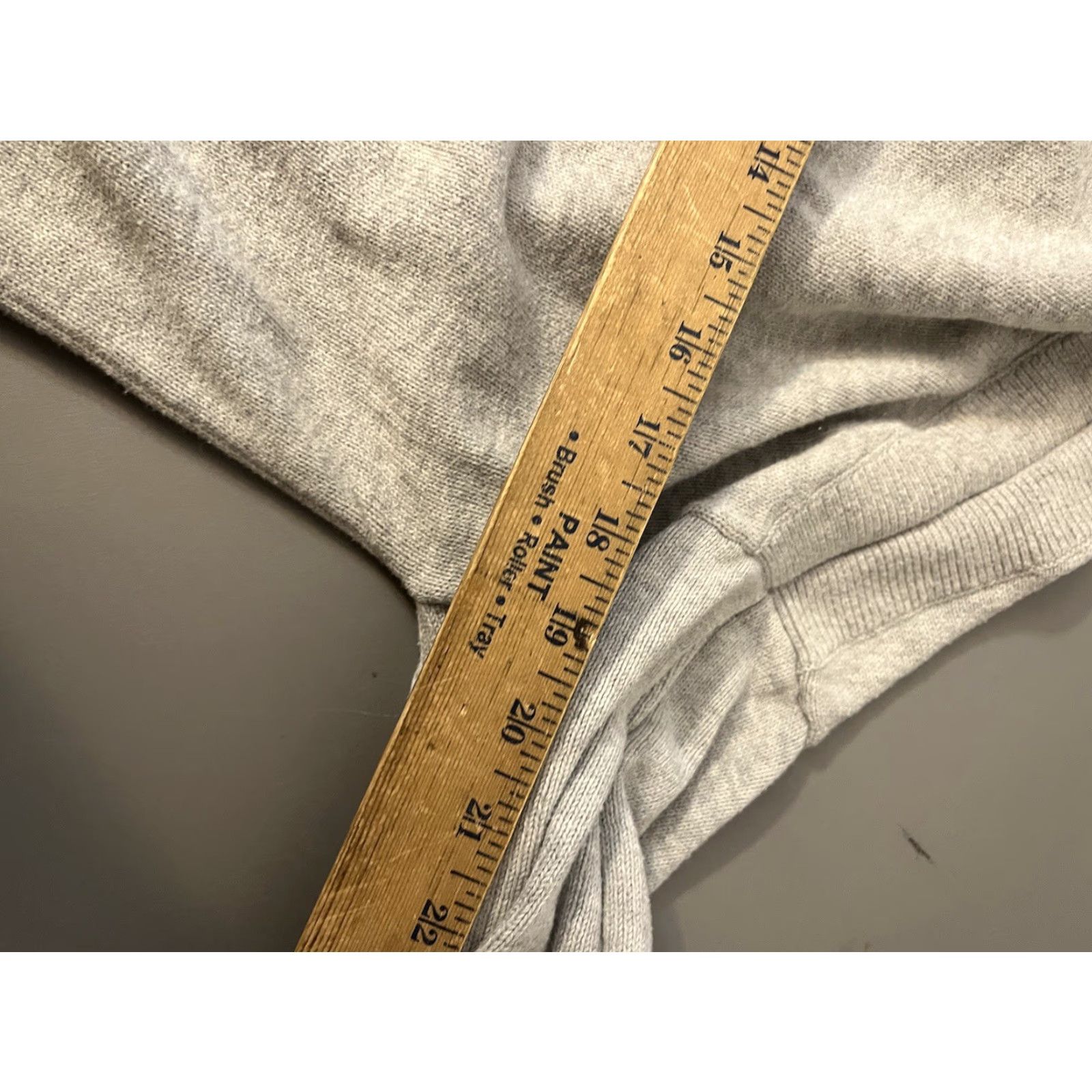 Ann Taylor ANN TAYLOR Loft LP Gray BOW BOAT NECK PULLOVER 3/4 SWEATER French "Con Amore" Size L / US 10 / IT 46 - 5 Thumbnail