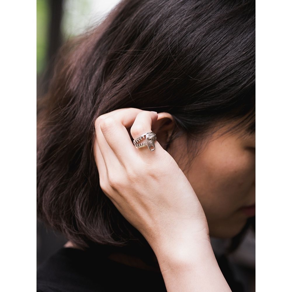 Jewelry New Trend Jewelry Rings Open Size Chrome Ring (Size 7-13) Size ONE SIZE - 2 Thumbnail