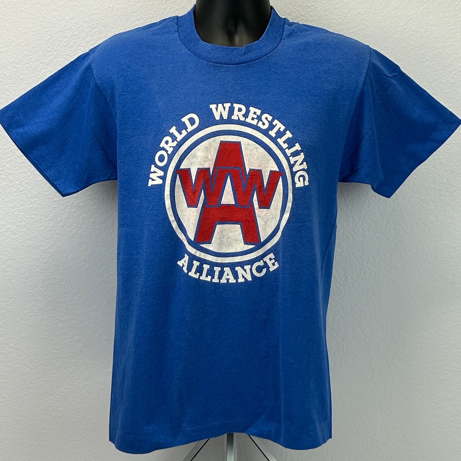 Vintage Vintage WWA World Wrestling Alliance T Shirt Mens M Medium Size US M / EU 48-50 / 2 - 2 Thumbnail