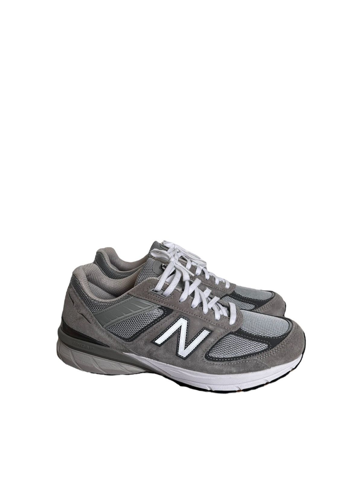 image of New Balance 990V5 Made In Usa Shoes in Grey, Men's (Size 11)