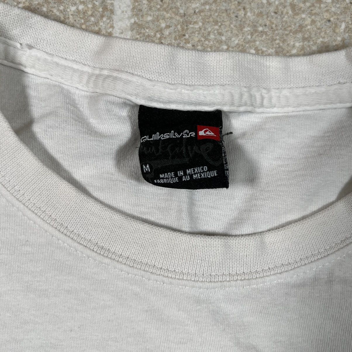 Quicksilver × Quiksilver × Vintage Vintage Quicksilver T Shirt Mens M Logo Graphic Surf Skate Size US M / EU 48-50 / 2 - 5 Thumbnail