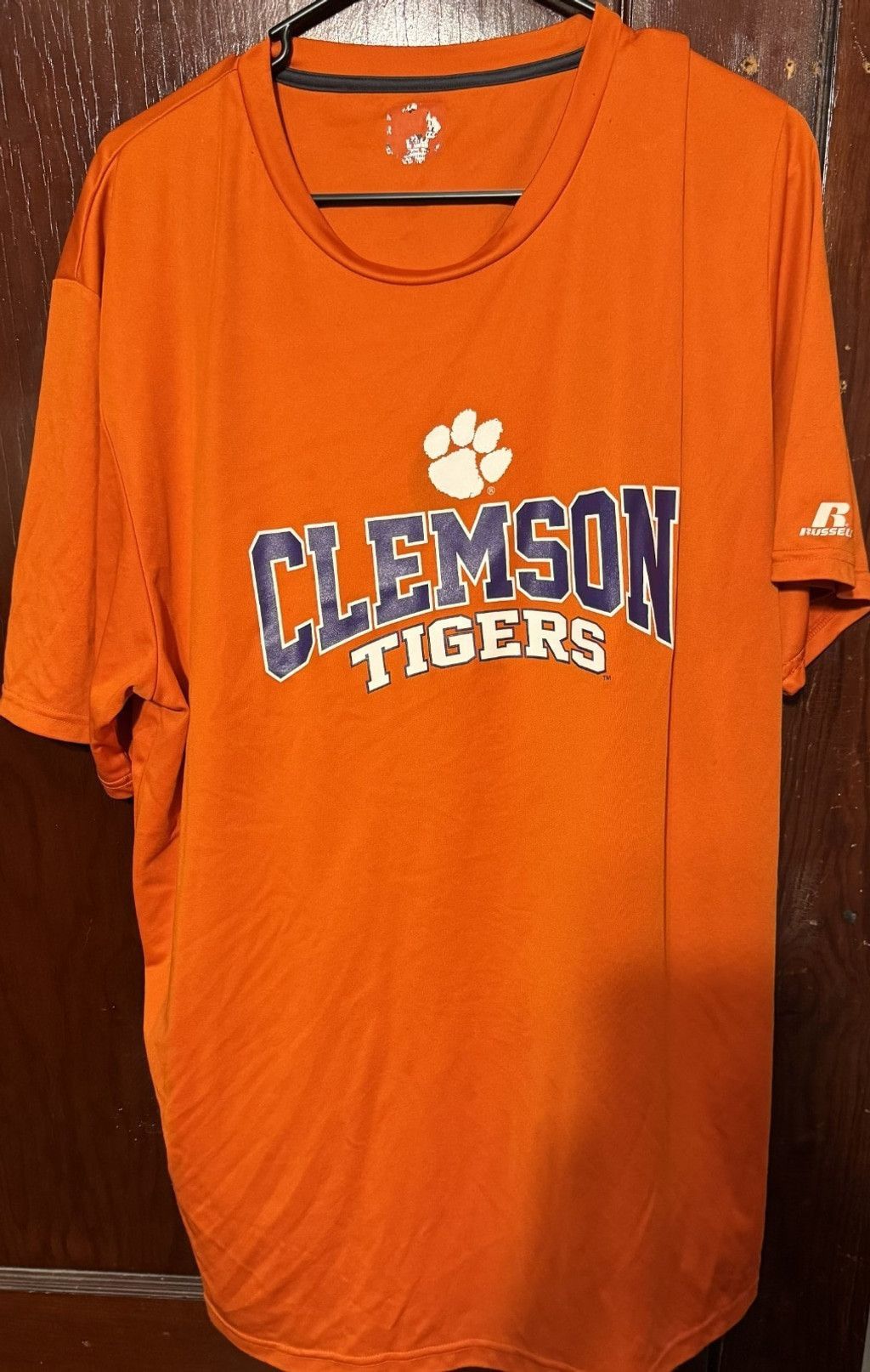 Russell Athletic Clemson Tigers Russell Athletic T-shirt Men Sz XL (?) Orange Size US XL / EU 56 / 4 - 1 Thumbnail