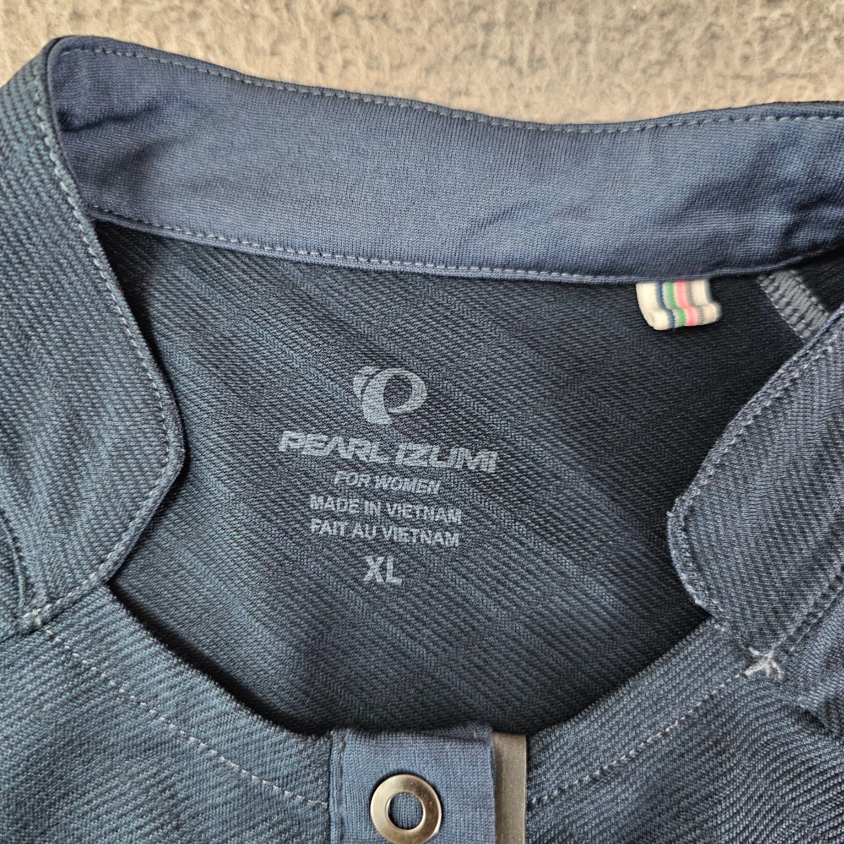 PEARL iZUMi Pearl Izumi Cycling Jersey Womens XL Short Sleeve Breathable Moisture Wicking Blue Jersey Shirt Regular Fit Size XL / US 12-14 / IT 48-50 - 2 Thumbnail