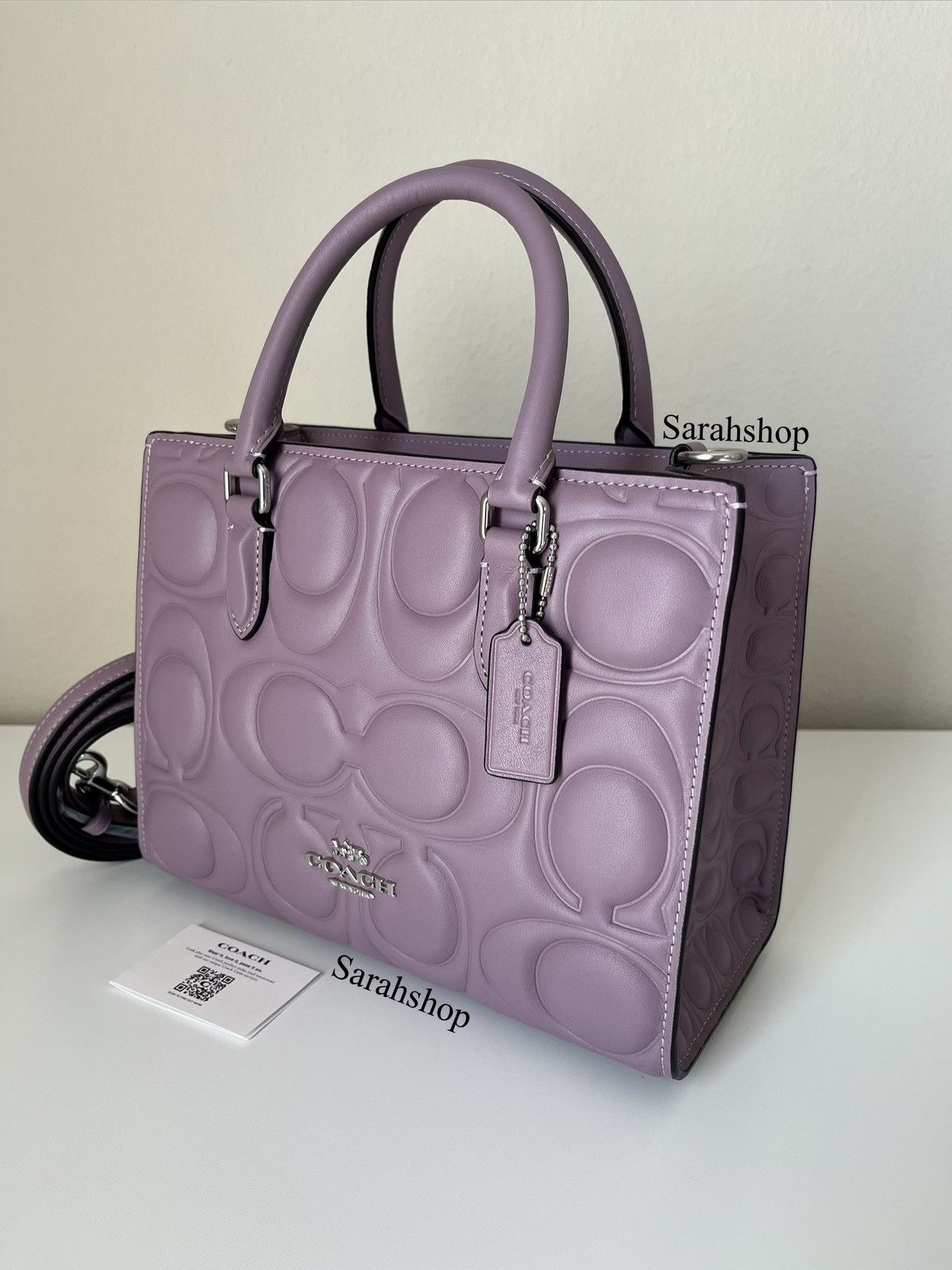 Coach Coach Maggie Small Tote Bag In Signature Leather Size ONE SIZE - 2 Thumbnail