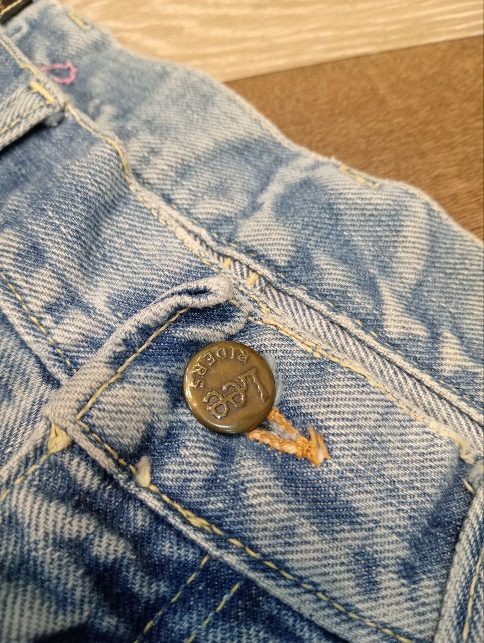 Lee RARE LEE RIDERS VINTAGE SANFORIZED FLARED JEANS - SIZE 34 Size US 34 / EU 50 - 7 Thumbnail