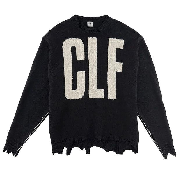 Saint Michael CLF Knit Sweater Black Size US S / EU 44-46 / 1 - 1 Preview