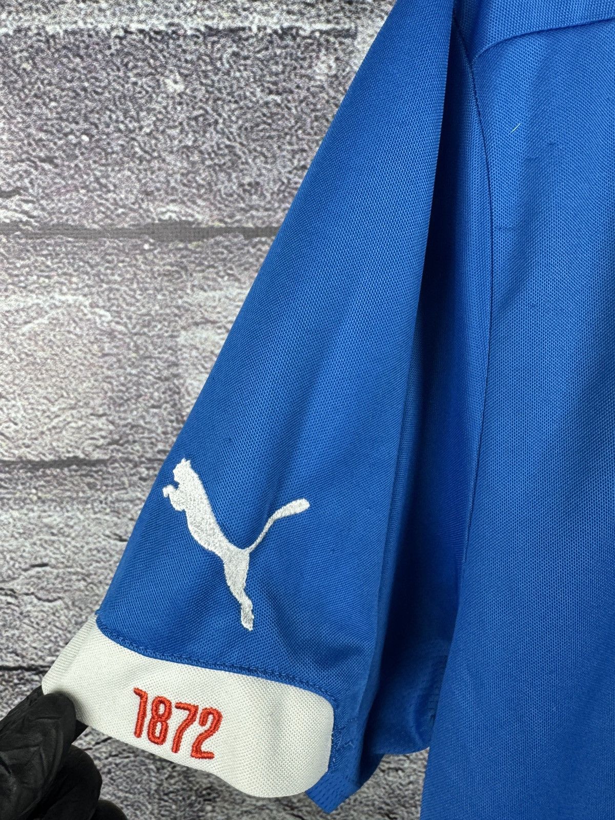 Puma Puma Rangers FC Home Football Jersey Blue Short Sleeve Size US XL / EU 56 / 4 - 6 Thumbnail