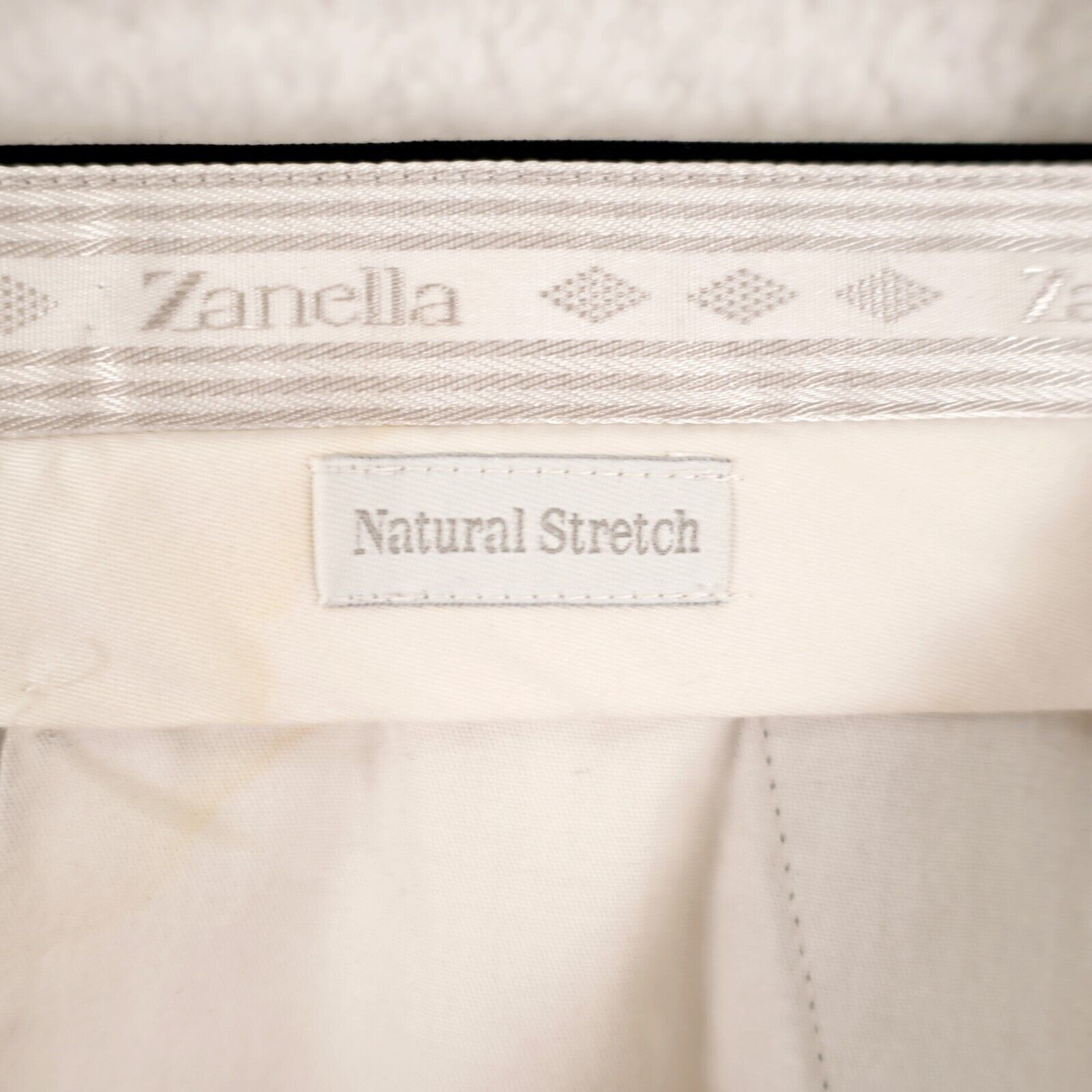 Zanella Zanella Bennett Natural Stretch Black Wool Pleated Cuffed Dr Size 36R - 5 Thumbnail