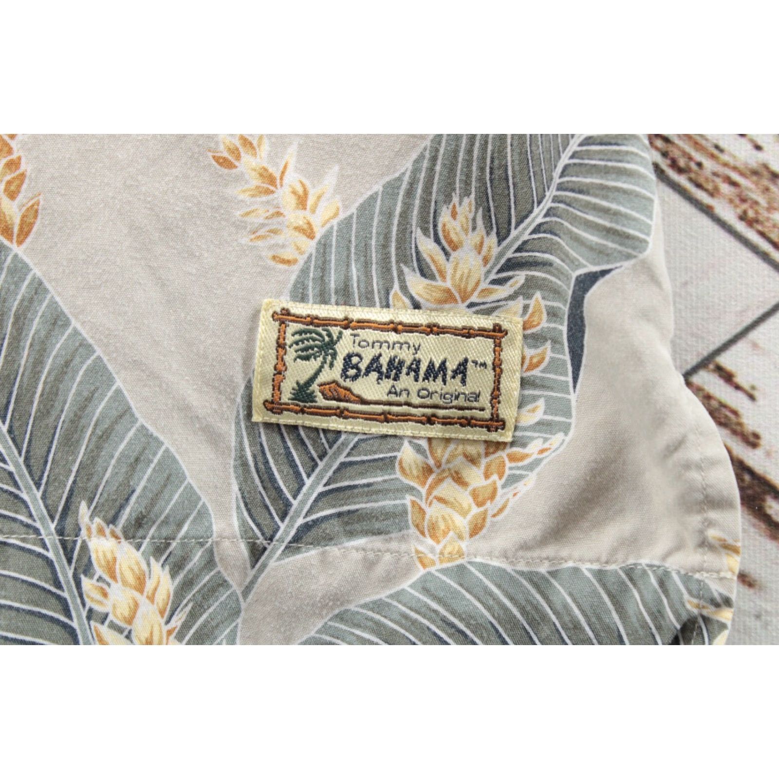 Tommy Bahama VTG Tommy Bahama Shirt Mens M Green Pockets Hawaiian Camp Luau Vacation Camp Shirt Hawaiian Beach Aloha 90s Size US M / EU 48-50 / 2 - 5 Thumbnail