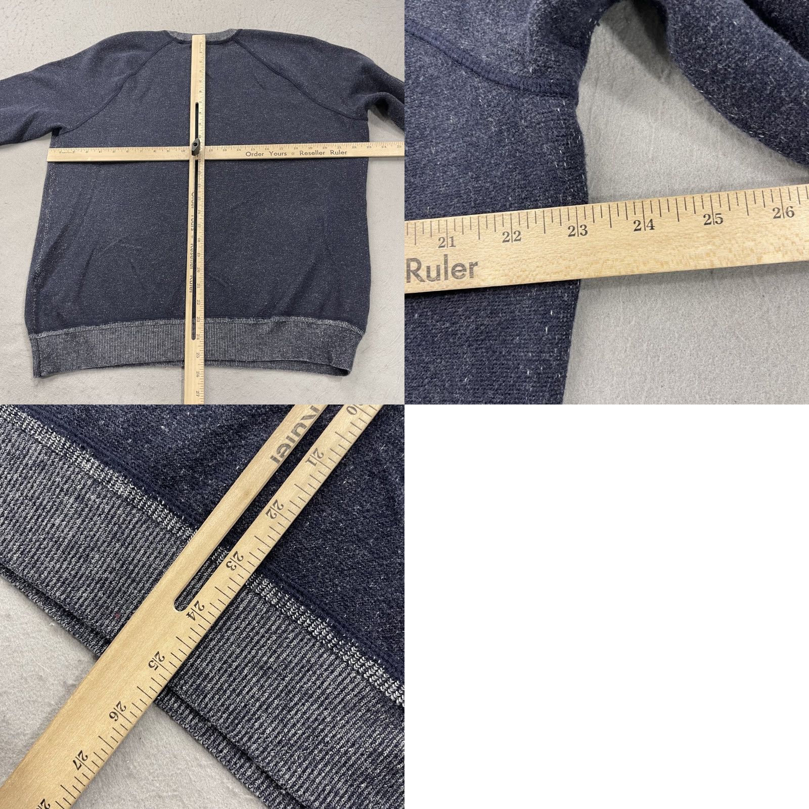 Peter Millar Peter Millar Sweater Mens Large Blue Hartford Crewneck Pullover Golf Cotton Wool Size US L / EU 52-54 / 3 - 8 Thumbnail