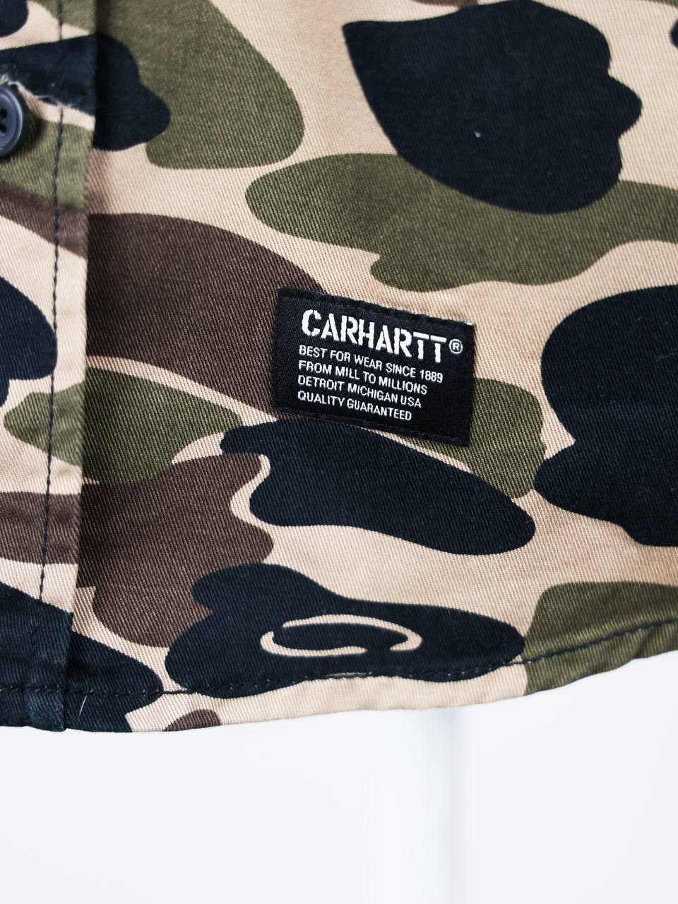 Carhartt CARHARTT Camouflaged shirt Size US M / EU 48-50 / 2 - 8 Thumbnail