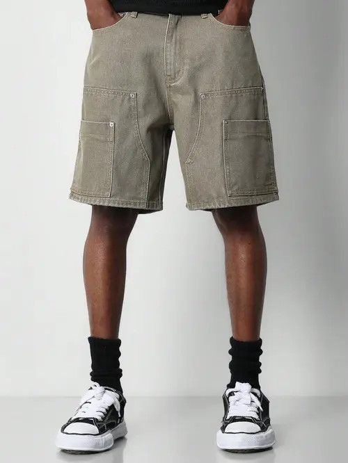 Jean Kahara x Maezo DRIP cargo Carpenter shorts jorts RETRO Size US 32 / EU 48 - 5 Thumbnail