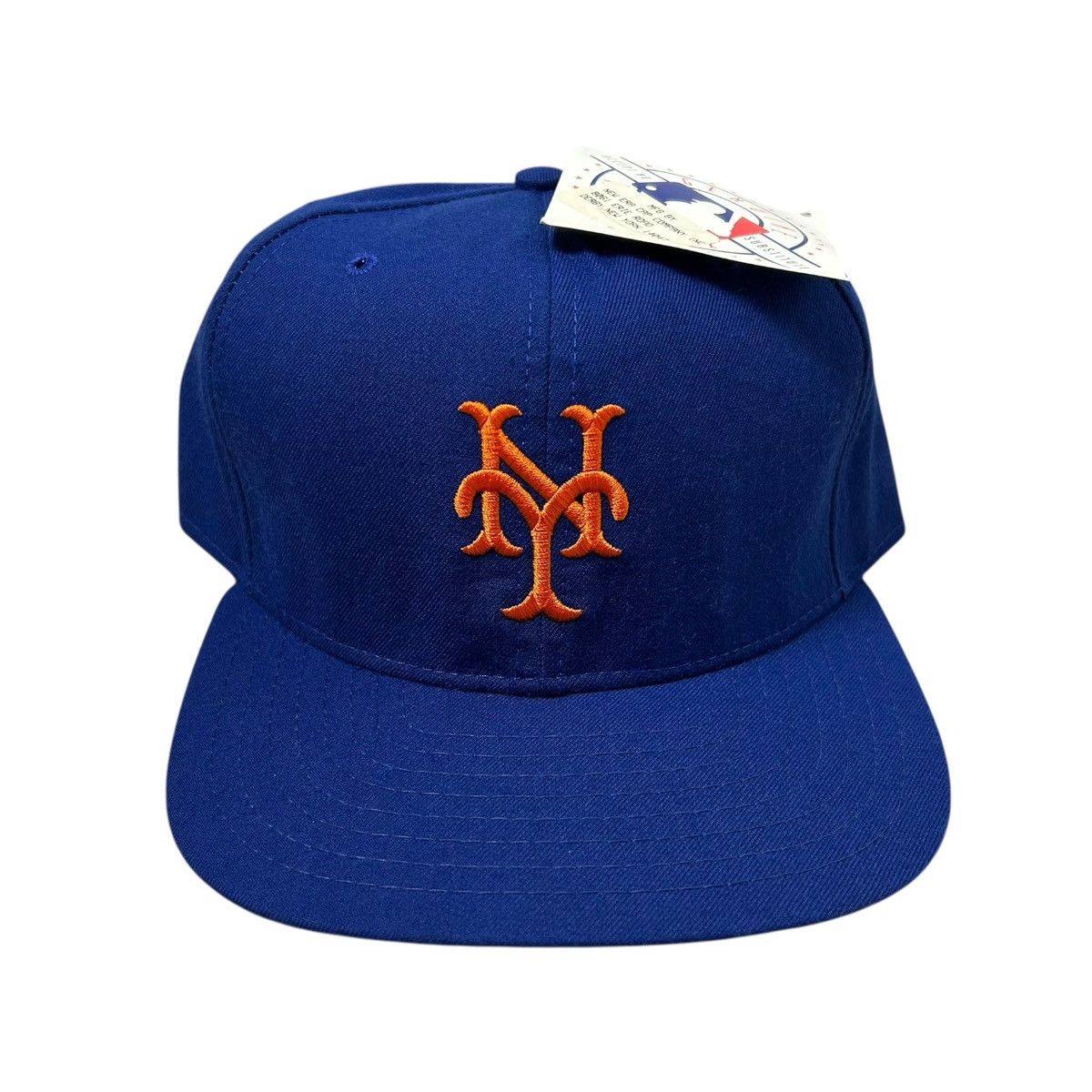MLB DEADSTOCK 90s NEW YORK METS NEW ERA SNAPBACK HAT Size ONE SIZE - 1 Thumbnail