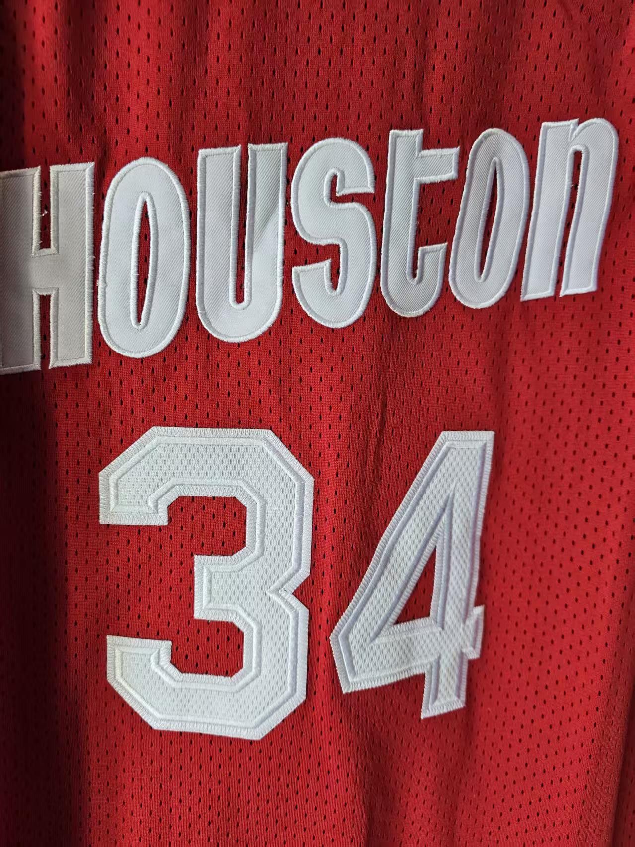 NBA Houston Rockets 34 Olajuwon Jersey Size US M / EU 48-50 / 2 - 3 Thumbnail