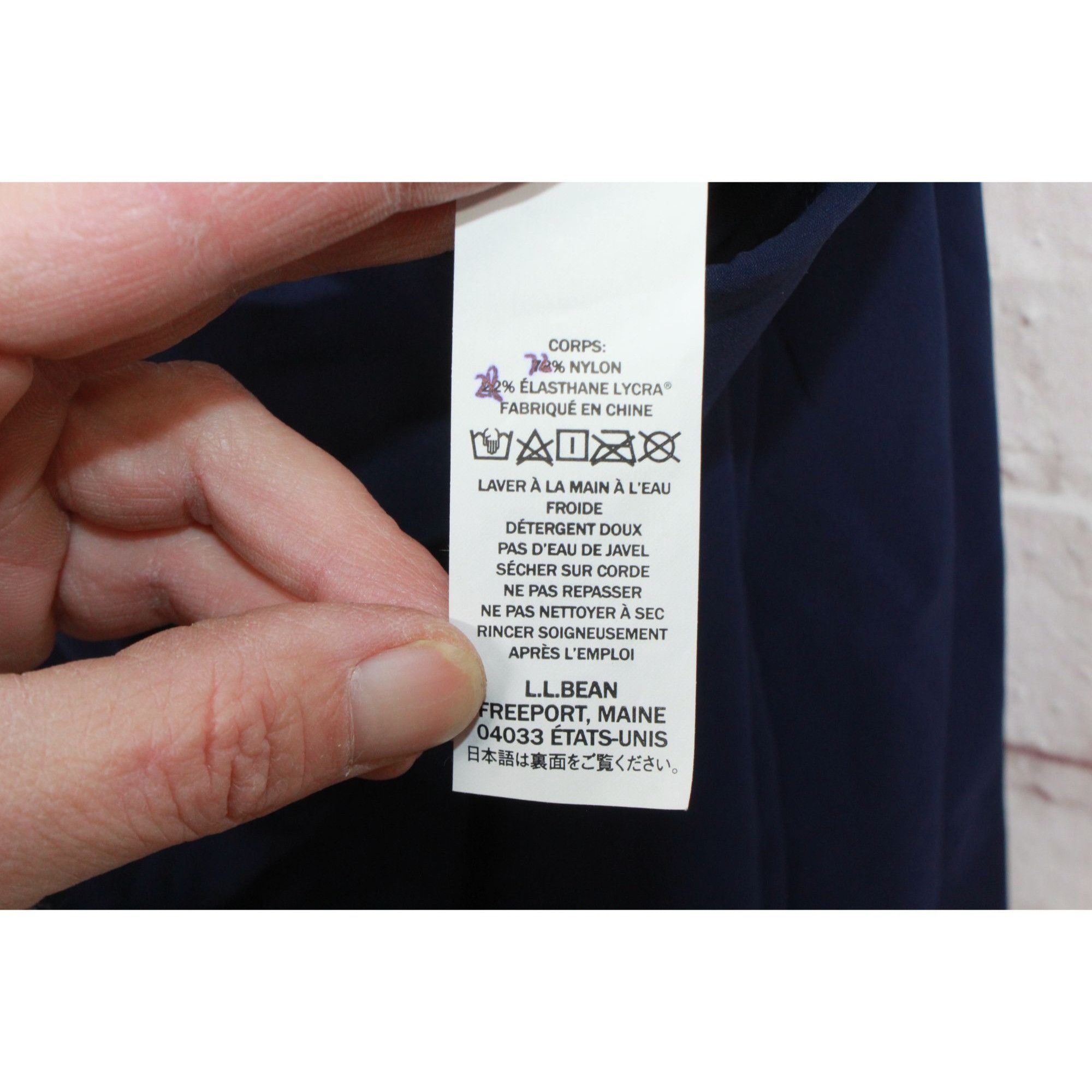 L.L. Bean × Swims LL Bean Women's Shaping Swimwear Soft Drape Swim Shorts Size 30" / US 8 / IT 44 - 9 Thumbnail