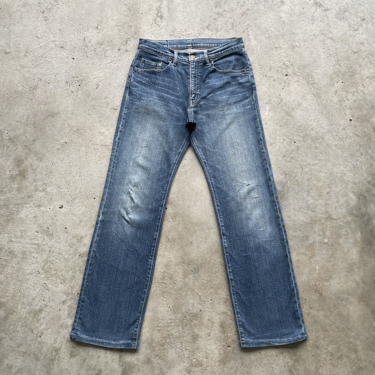 Big John × Japanese Brand × Jean W30x30💥 Vintage Big John Faded Jeans Denim Pants Japan Size US 30 / EU 46 - 1 Thumbnail