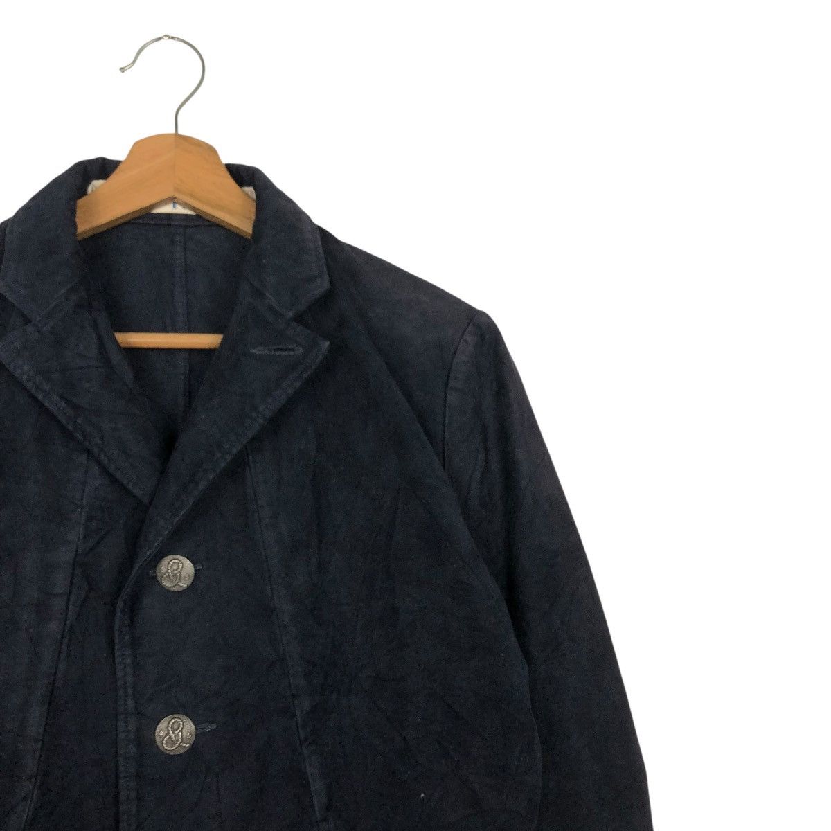 45rpm 🔥VINTAGE CROPPED BIKER CHORE JACKET 45RPM Size US M / EU 48-50 / 2 - 8 Thumbnail