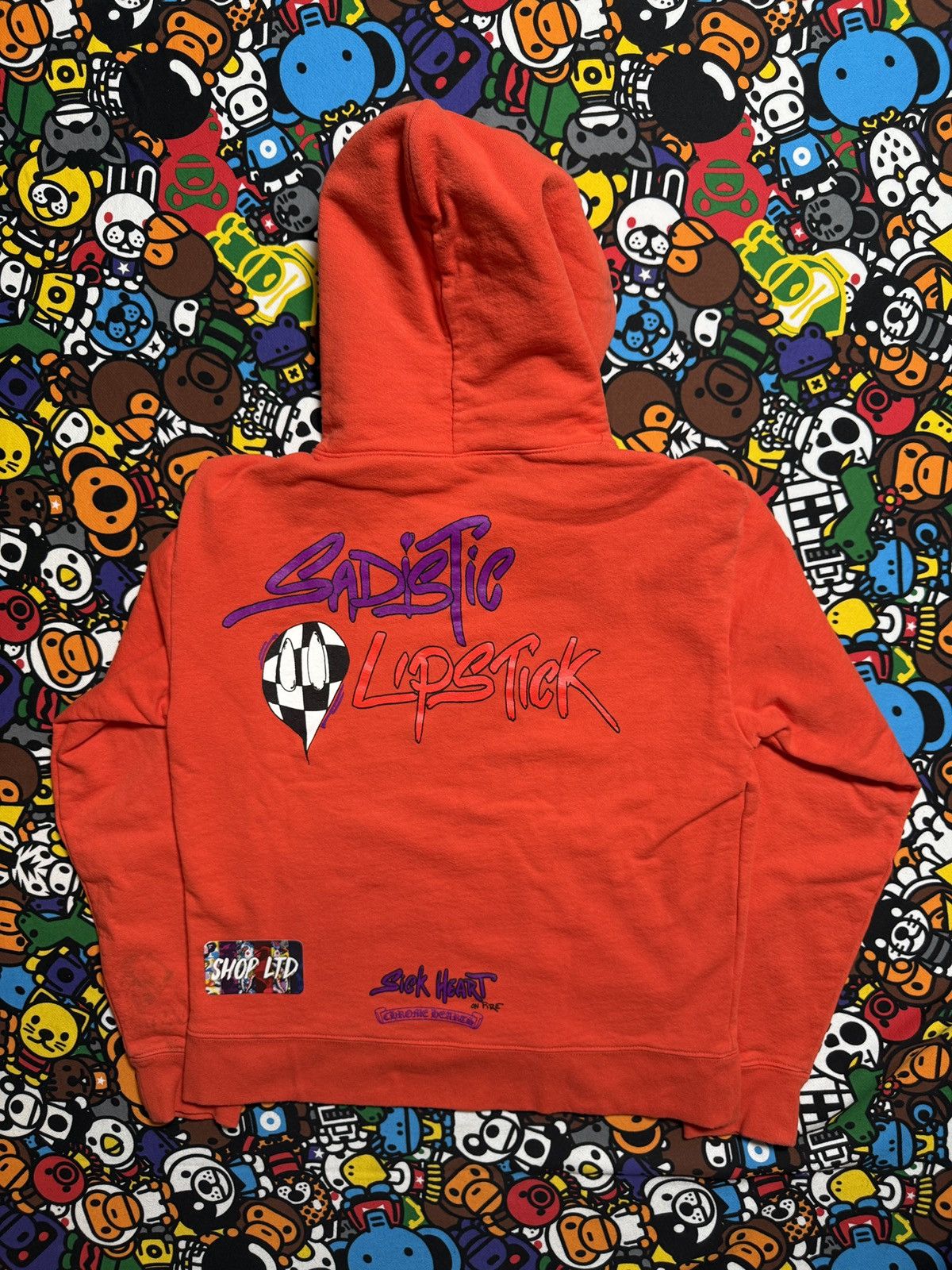 Chrome Hearts Chrome Hearts Red Matty Boy Sadistic Pullover Hoodie Size US S / EU 44-46 / 1 - 12 Thumbnail
