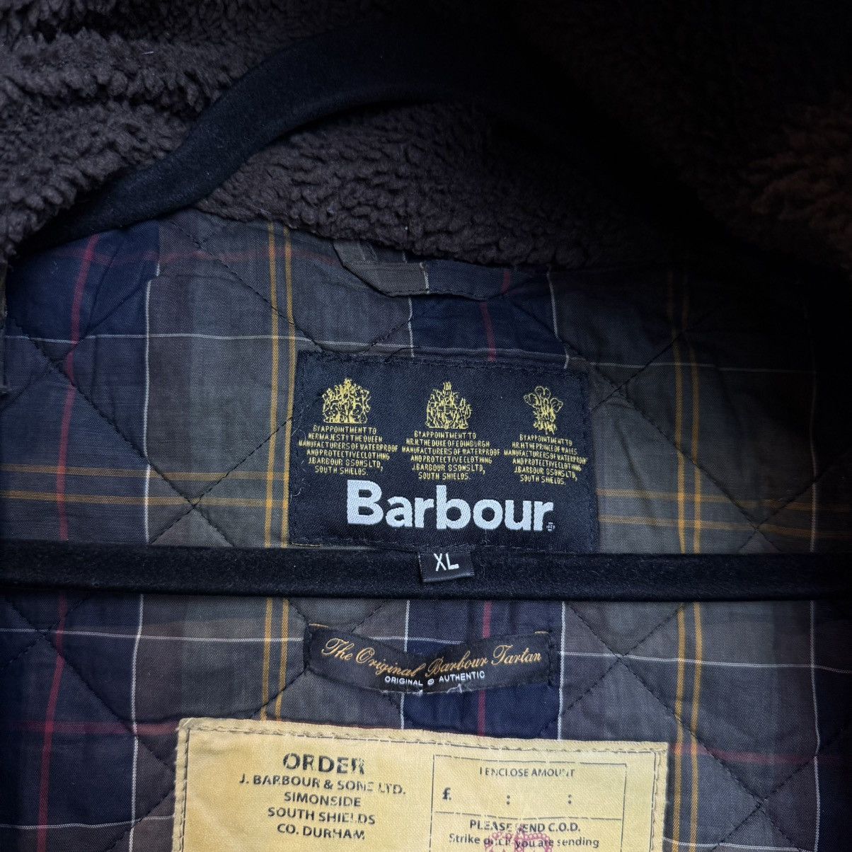 Barbour Vintage Barbour Duffel Coat Waxed Jacket Size US XL / EU 56 / 4 - 7 Thumbnail
