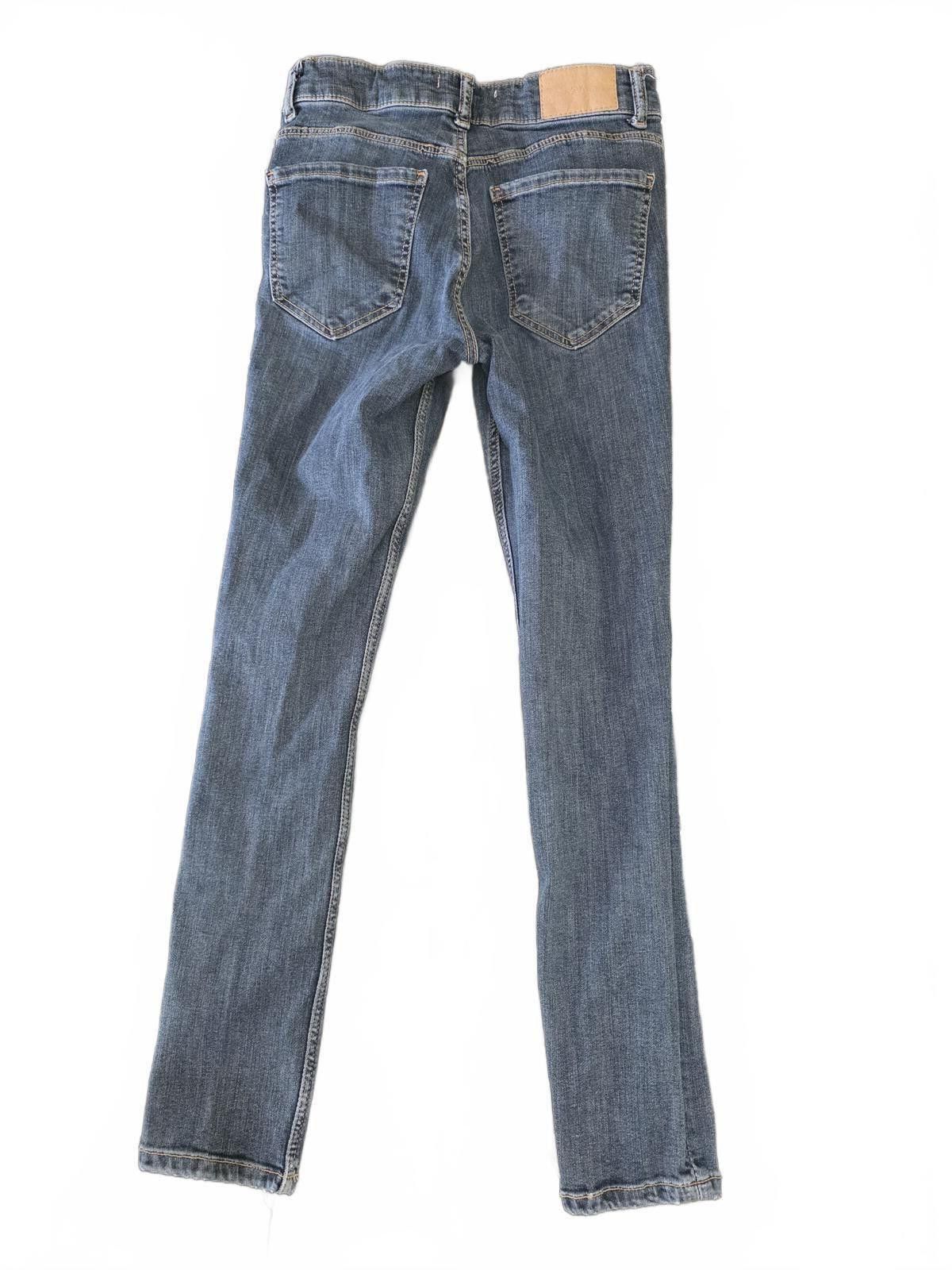 Zara Zara High-Rise Skinny Jeans in Classic Blue Denim Size 6 Size 28" / US 6 / IT 42 - 3 Thumbnail