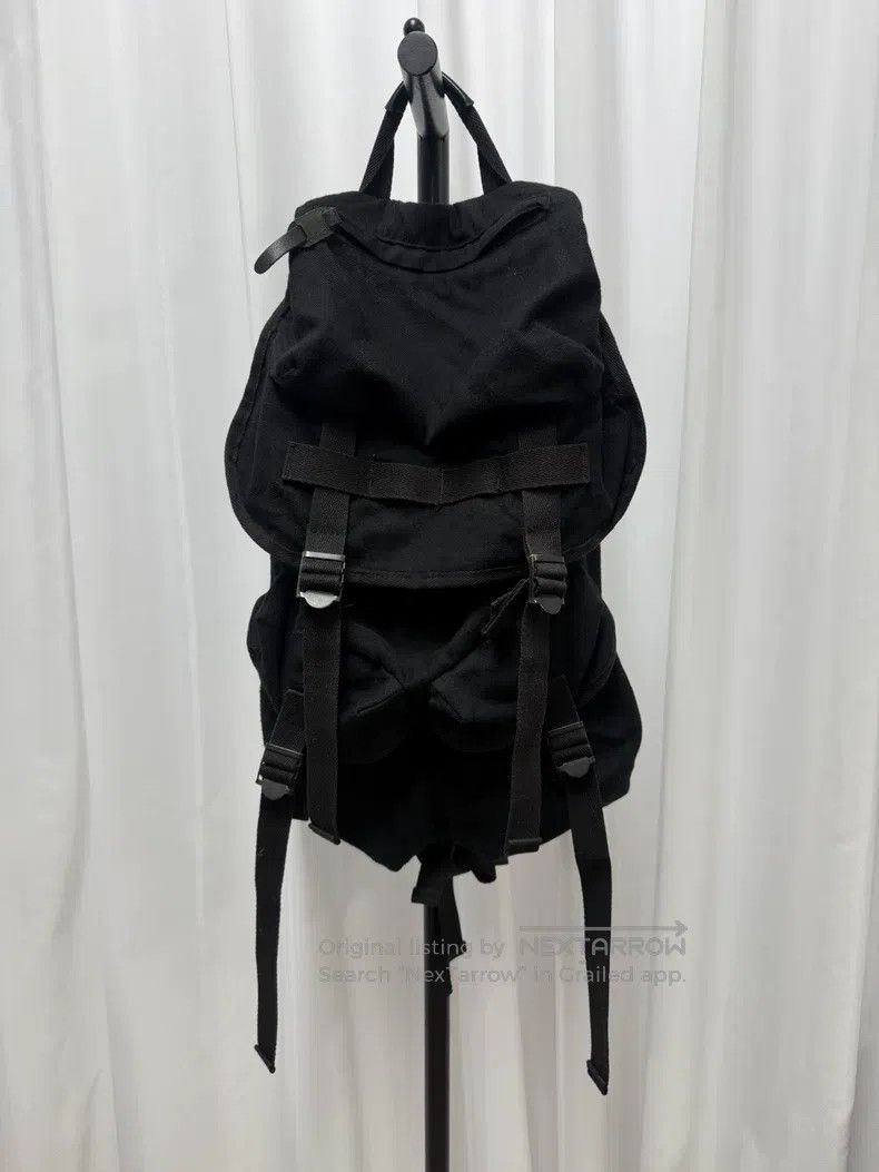 Yohji Yamamoto Yohji Yamamoto Canvas four-pocket tactical backpack Size ONE SIZE - 1 Thumbnail