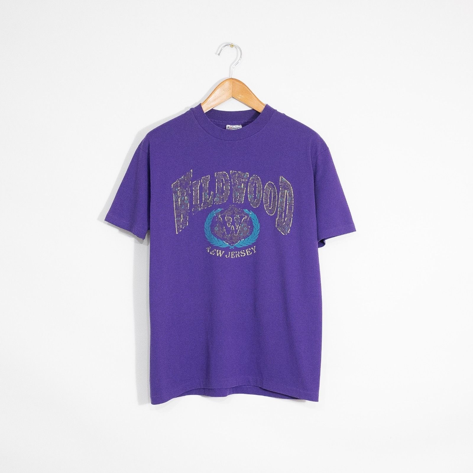Vintage Vintage 90s Wildwood New Jersey T Shirt Large Single Stitch Size US L / EU 52-54 / 3 - 1 Thumbnail