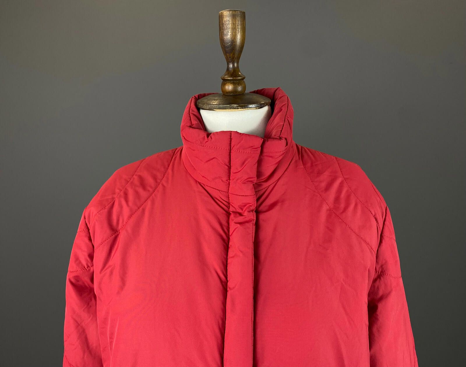 Carlo Colucci Carlo Colucci Red Nylon Insulated Parka Coat Size 38 Size M / US 6-8 / IT 42-44 - 2 Thumbnail