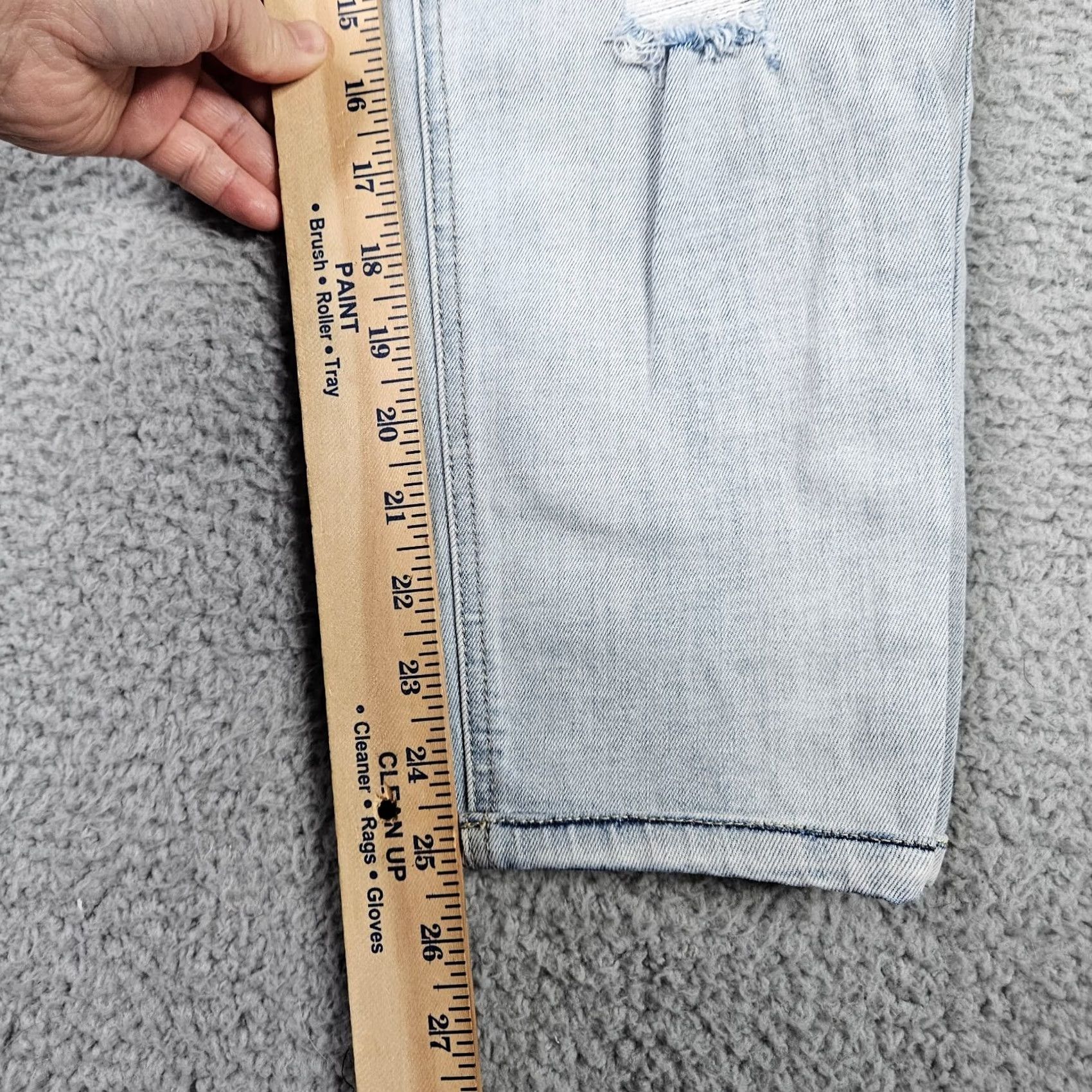 Vintage Ripe DENIM Jeans Women's Light Blue Low-rise Skinny Size S Casual Denim Blue Skinny Womens S Jeans Size 28" / US 6 / IT 42 - 4 Thumbnail