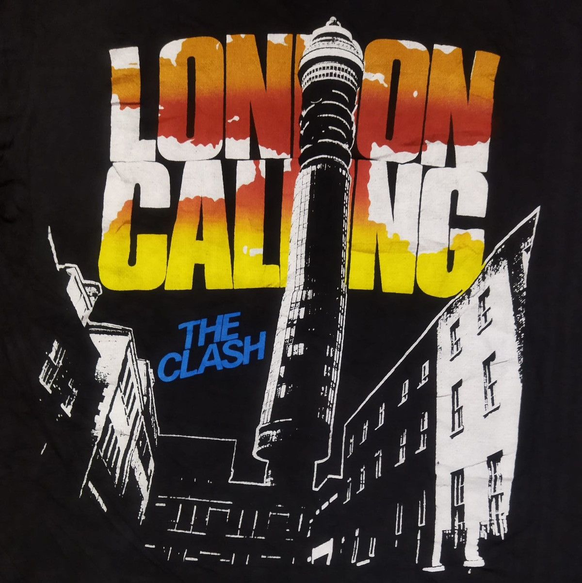Band Tees × Vintage Vintage 90s The Clash London Calling Tee Size US L / EU 52-54 / 3 - 2 Thumbnail