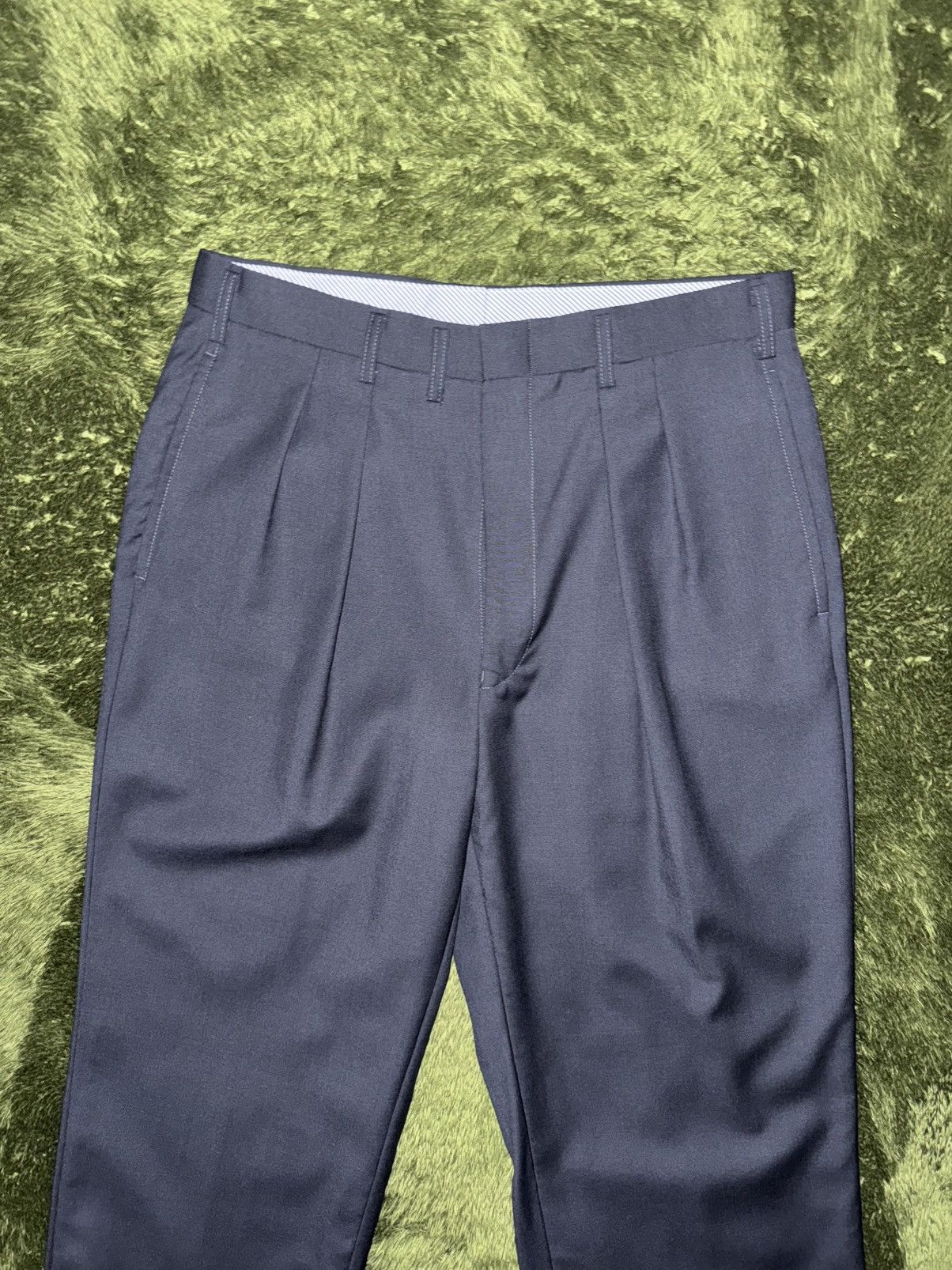 Ermenegildo Zegna Ermenegildo Zegna Fabric Tailor Made Trousers Made in Japan Size 40R - 5 Thumbnail