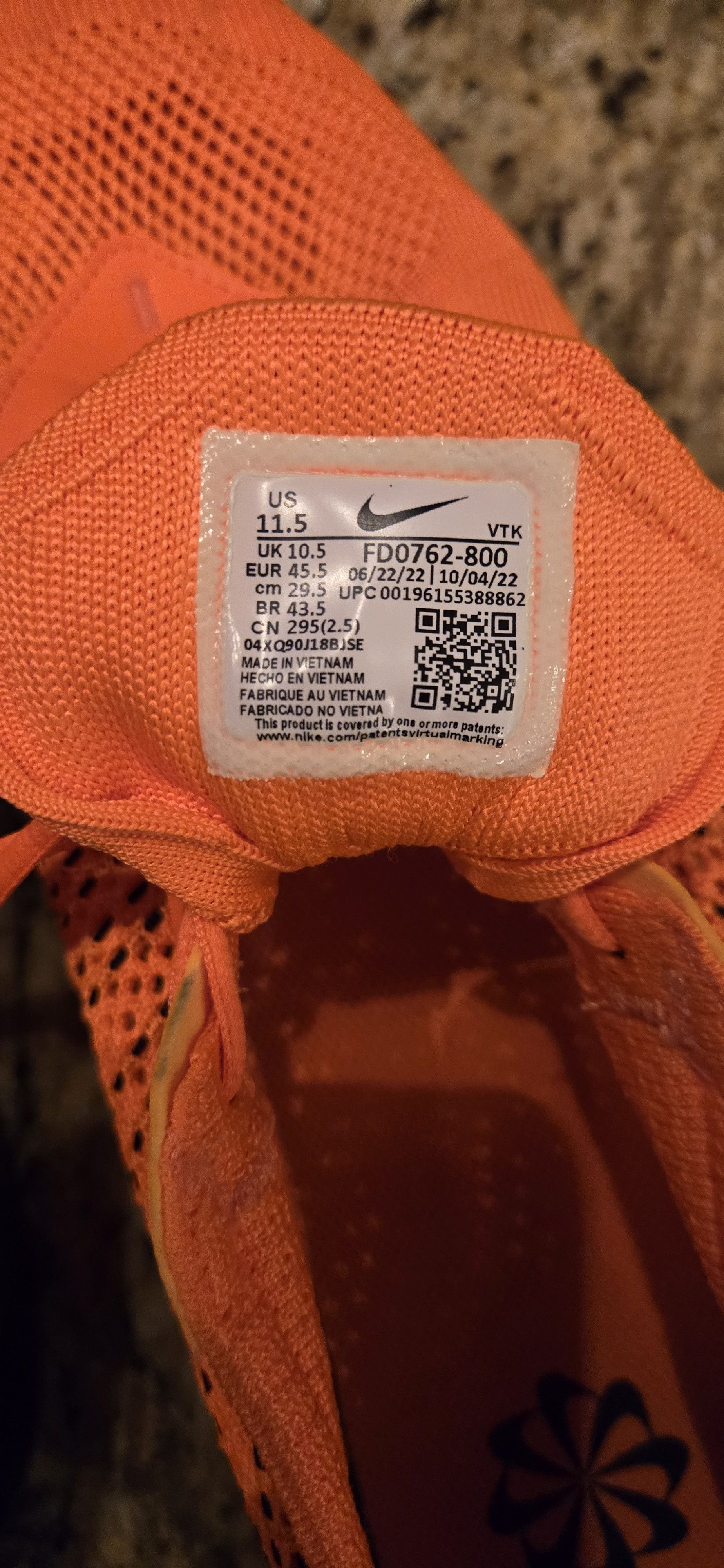 Nike Nike Air Max Flyknit Racer Size US 11.5 / EU 44-45 - 6 Thumbnail