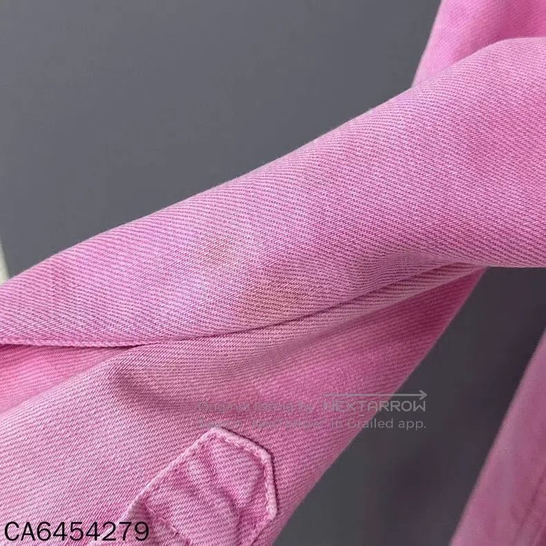 Balenciaga Balenciaga Solid color reverse side logo letter print deni Size L / US 10 / IT 46 - 7 Thumbnail
