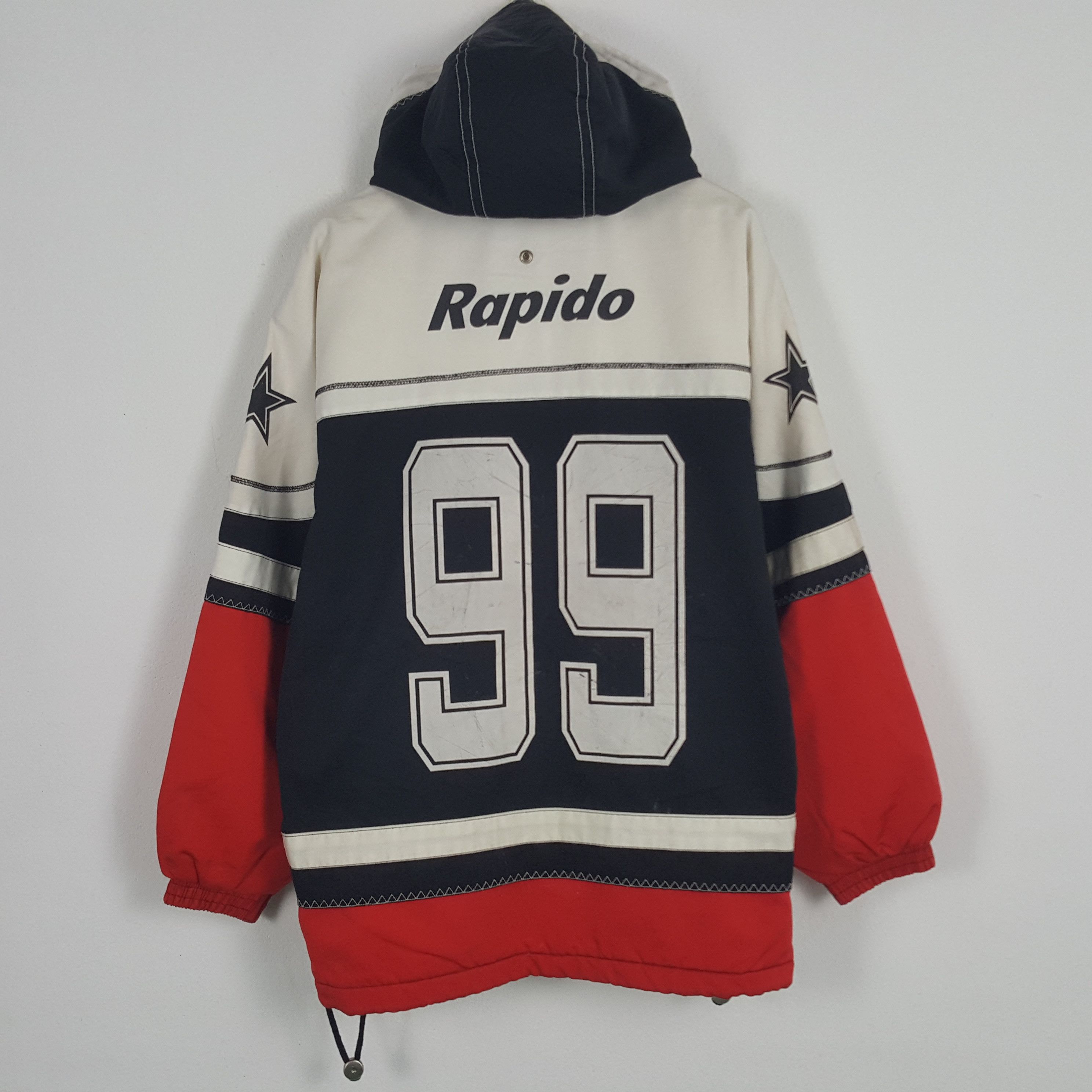 Vintage Vintage Rapido Winter Universiade Jacket Hoodie Size US L / EU 52-54 / 3 - 3 Thumbnail
