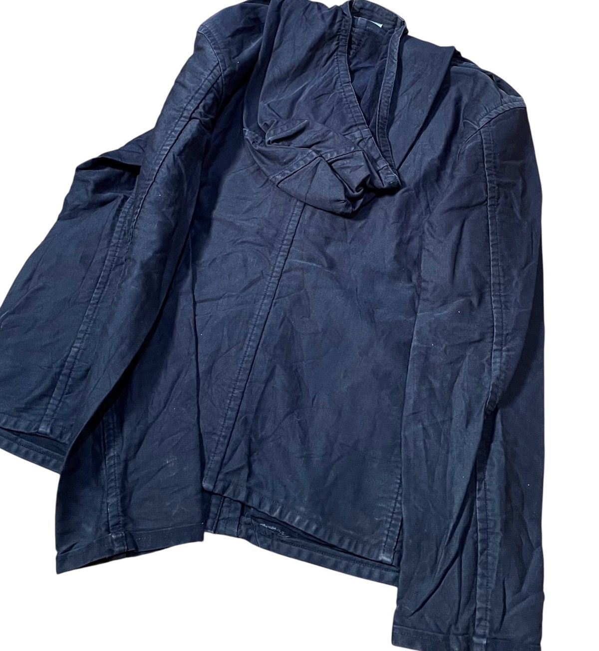 Yohji Yamamoto TAX FREE 🇺🇸 yohji yamamoto y’s bis limi hooded zip jacket Size US S / EU 44-46 / 1 - 2 Thumbnail