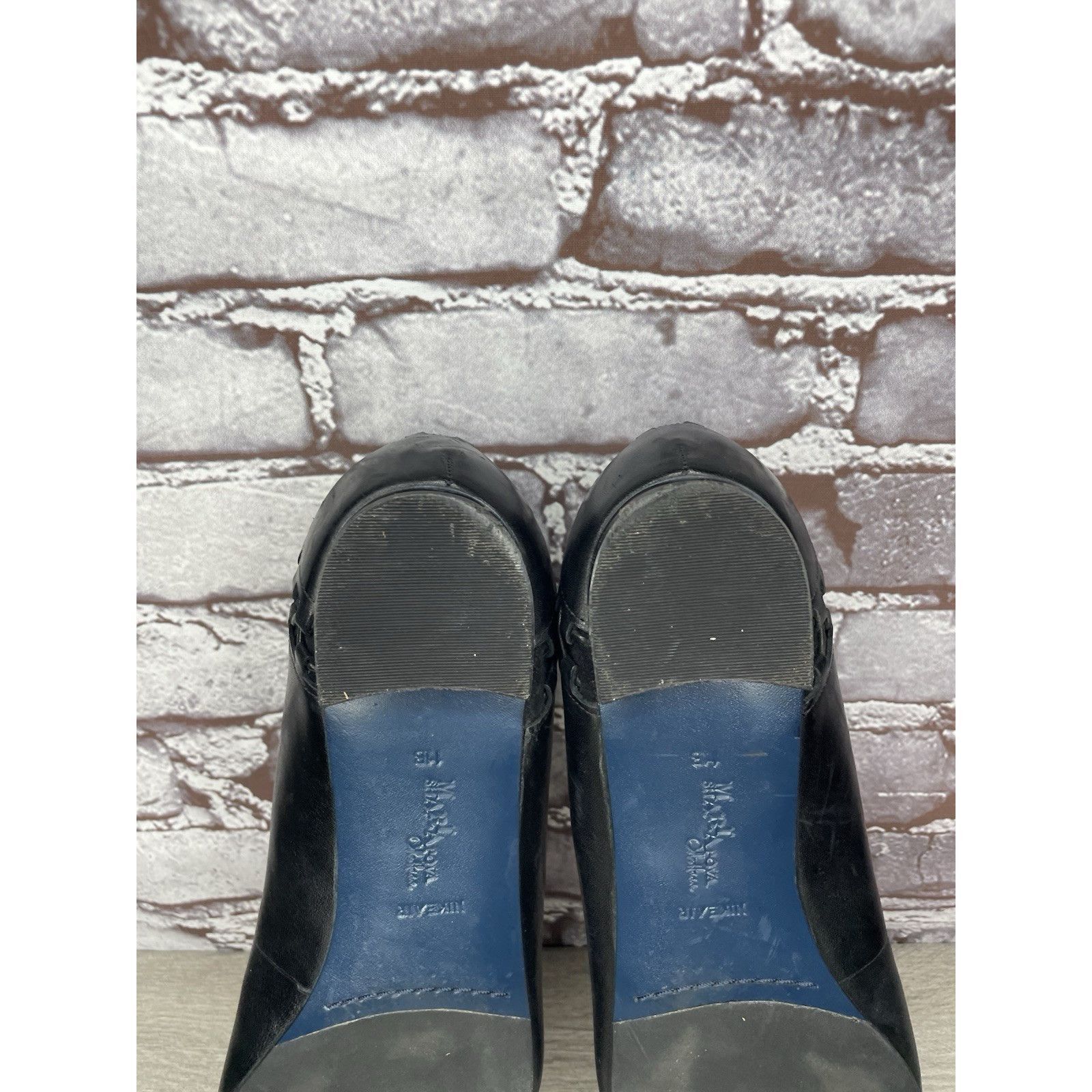 Cole Haan Maria Sharapova by Cole Haan Air Bacara Black Leather Ballet Size US 11 / IT 41 - 16 Thumbnail