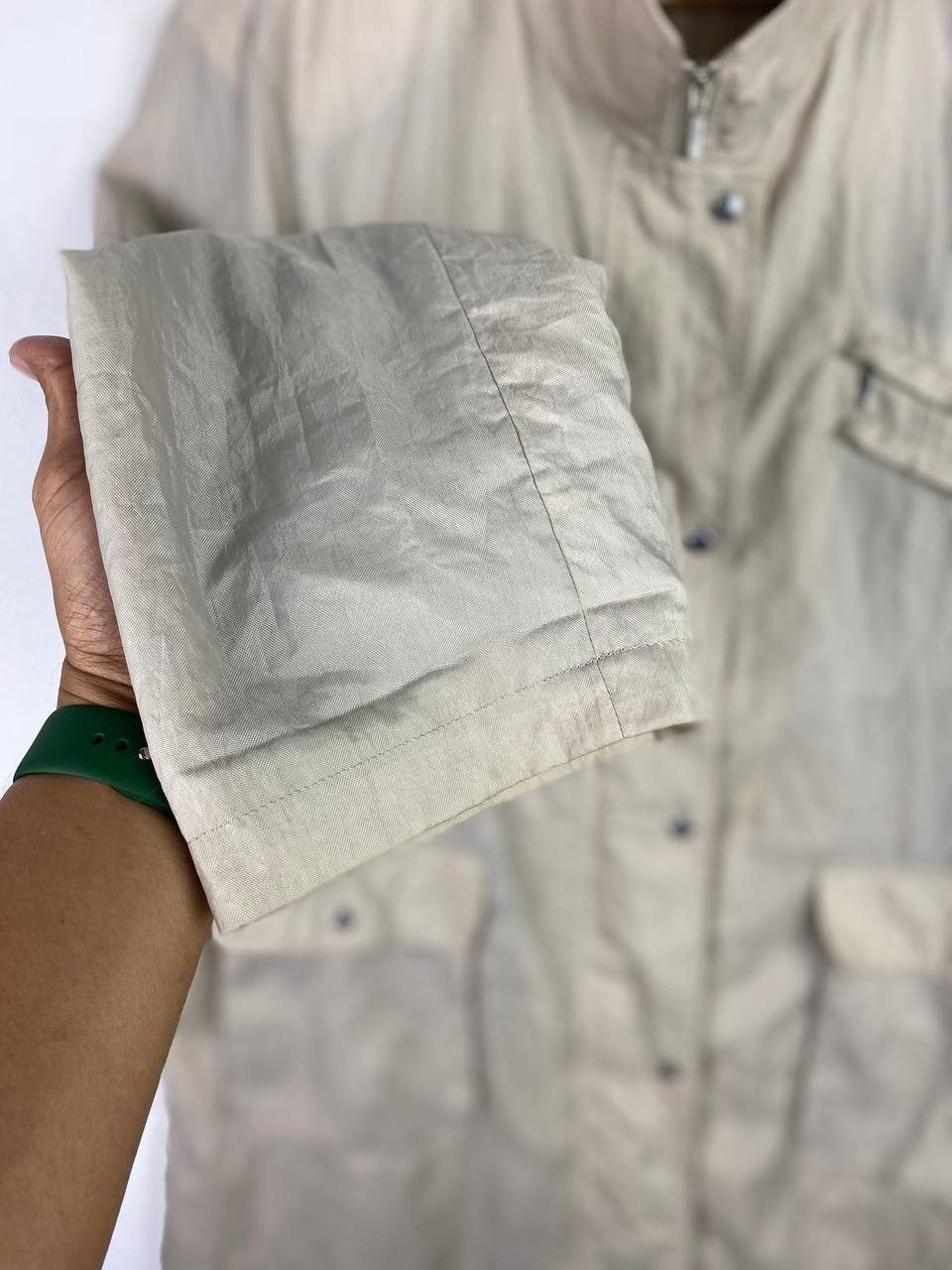 Japanese Brand × Vintage vintage japanese brands long jacket big pocket design Size L / US 10 / IT 46 - 5 Thumbnail