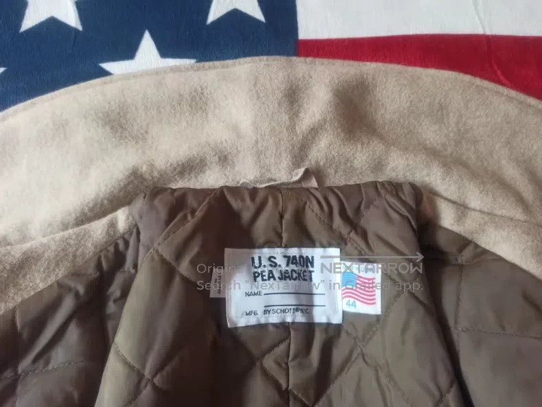 Schott Schott 740 khaki sea monarch coat Size S / US 4 / IT 40 - 8 Thumbnail