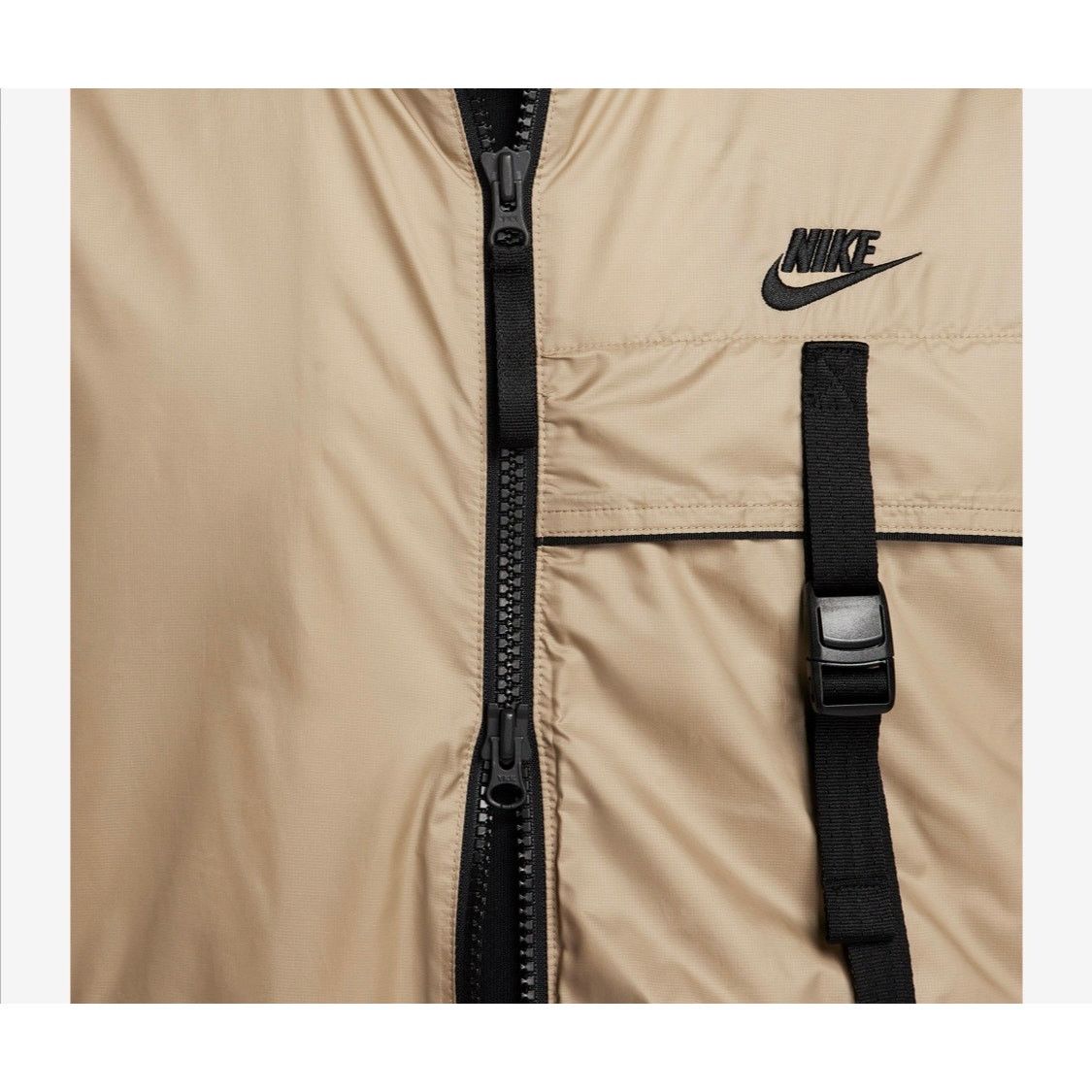 Nike •NWT• Nike Tech Small windbreaker jacket • Gold with Black Size US S / EU 44-46 / 1 - 10 Thumbnail
