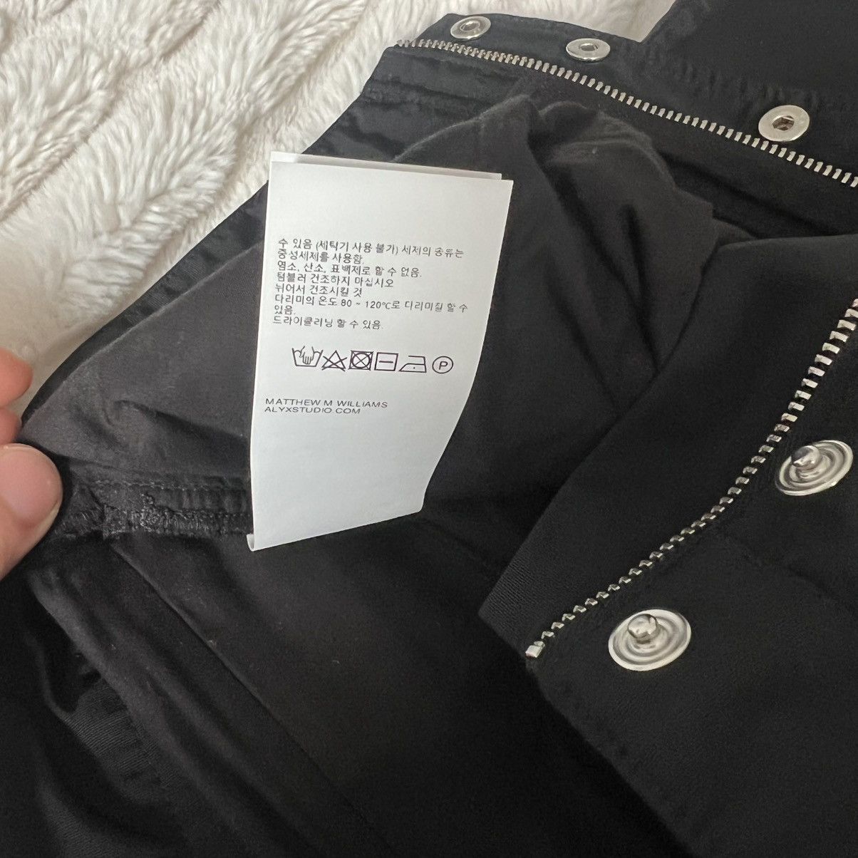 Alyx × MMW Alyx Nylon Moto Pants Size US 30 / EU 46 - 10 Thumbnail