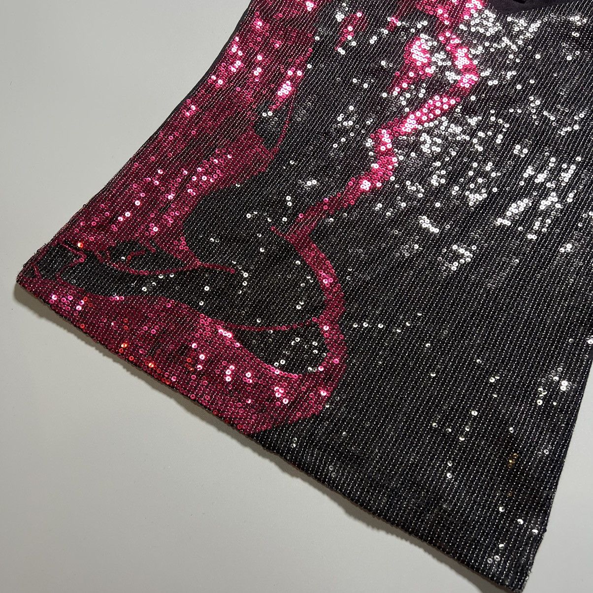 Playboy 90's Playboy Sequin Top (Rare to Find) Size M / US 6-8 / IT 42-44 - 4 Thumbnail