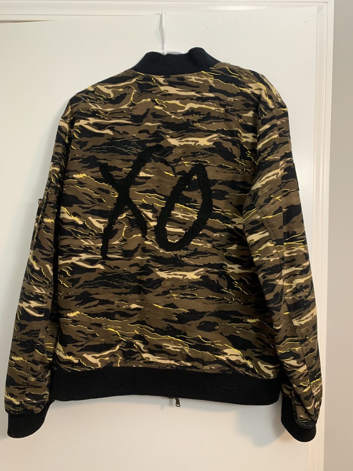 image of Puma x Xo Bomber Jacket in Brown, Men's (Size Large)